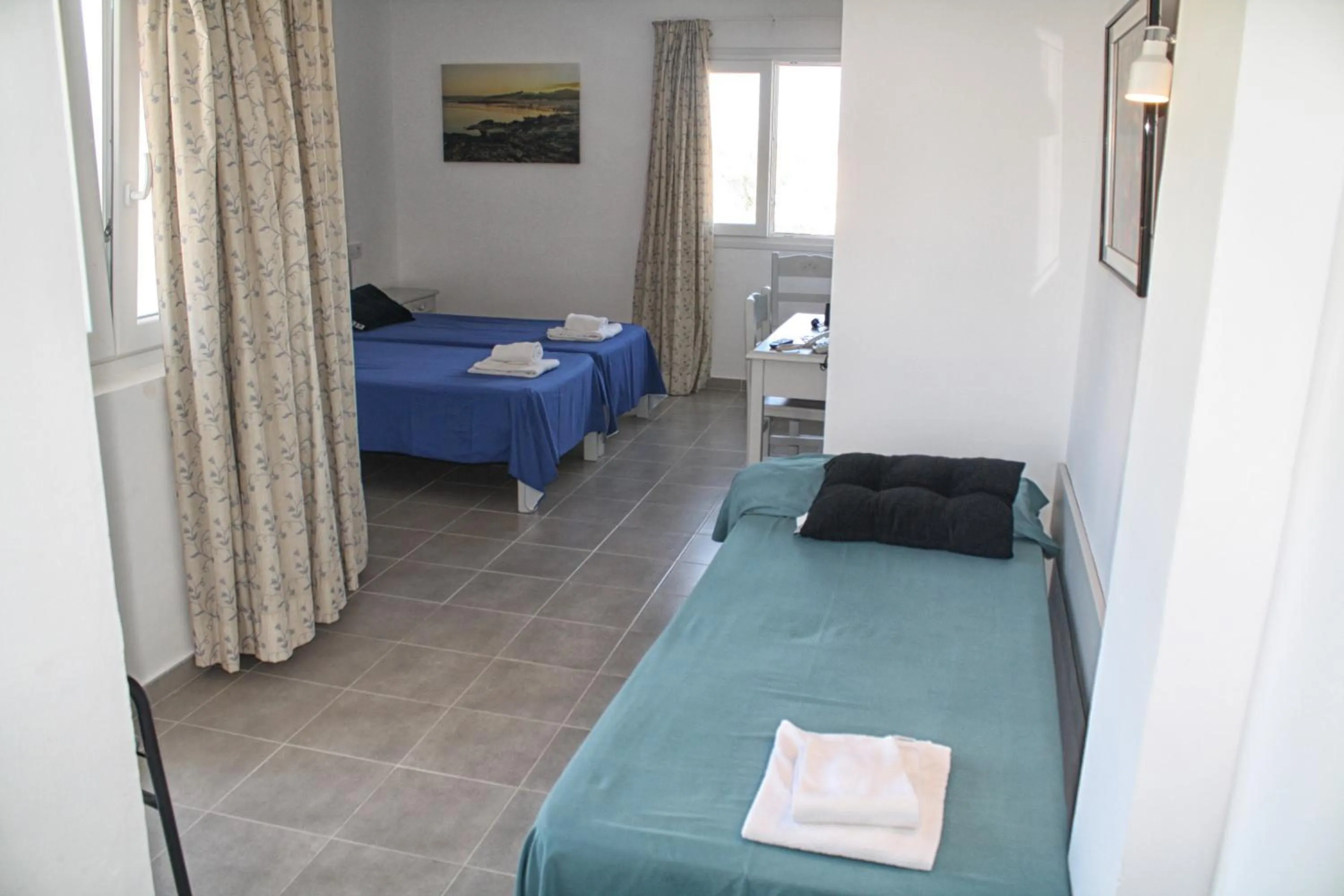 Decorative detail, Bed in Hotel Rocamar