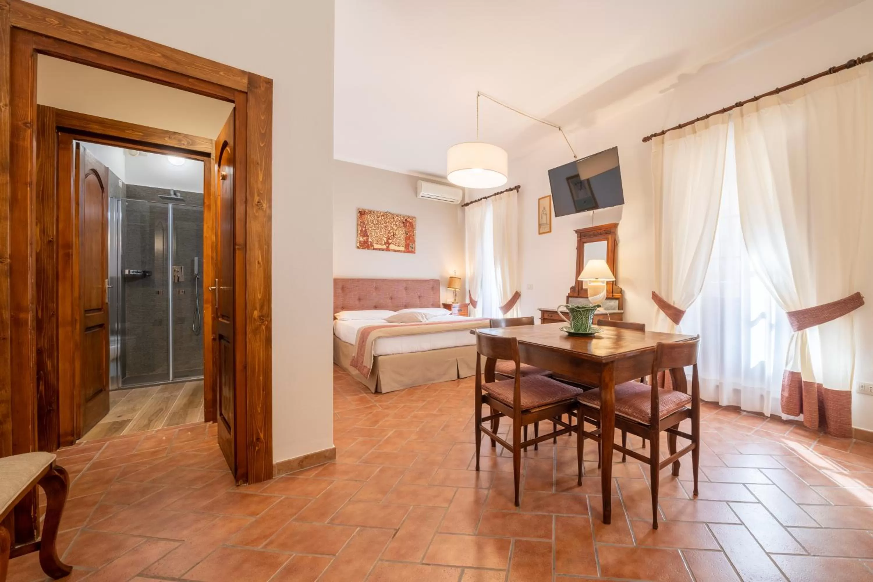 Living room, Bed in Affittacamere Valentina