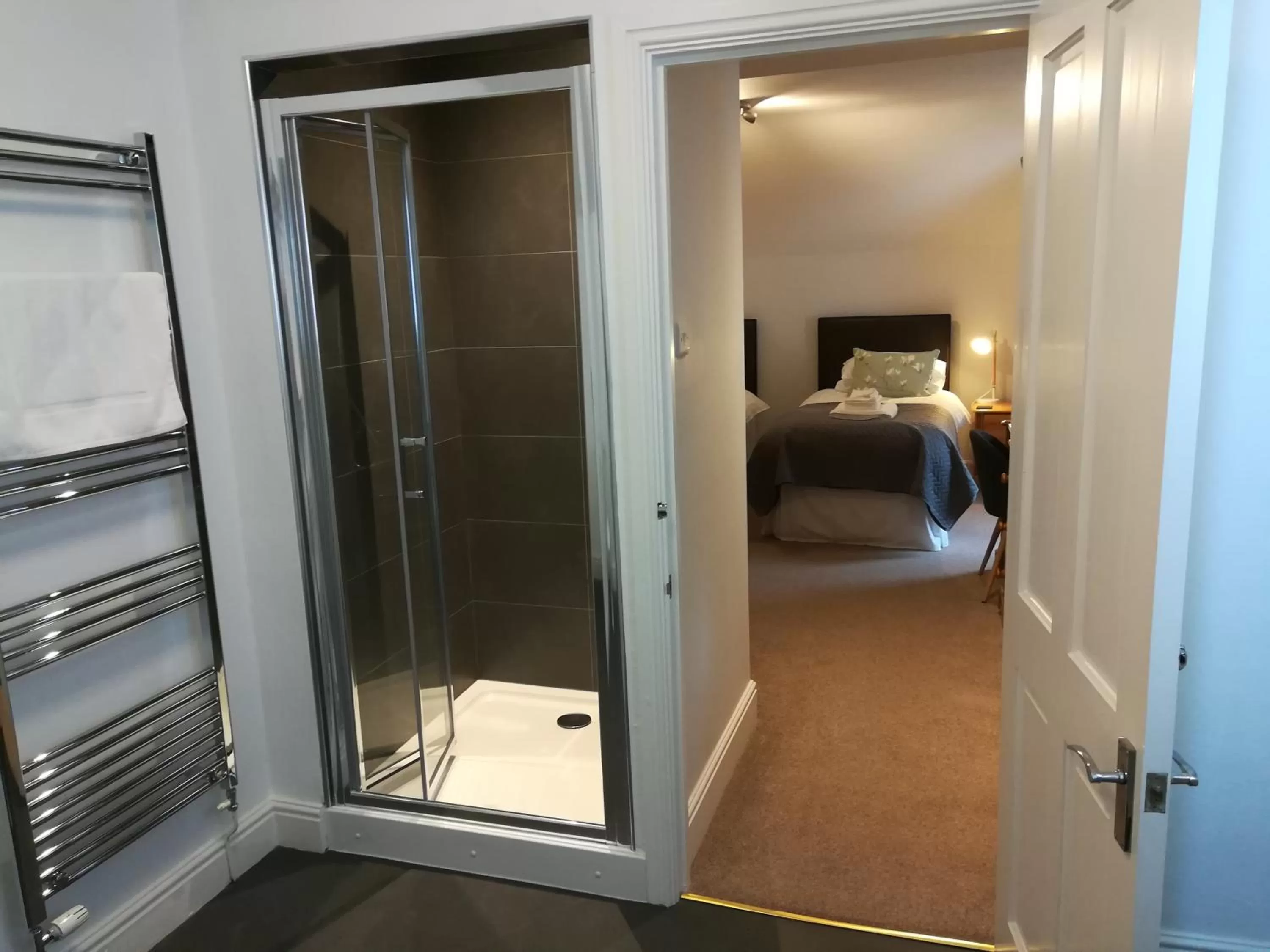 Shower, Bed in Aberconwy House B&B