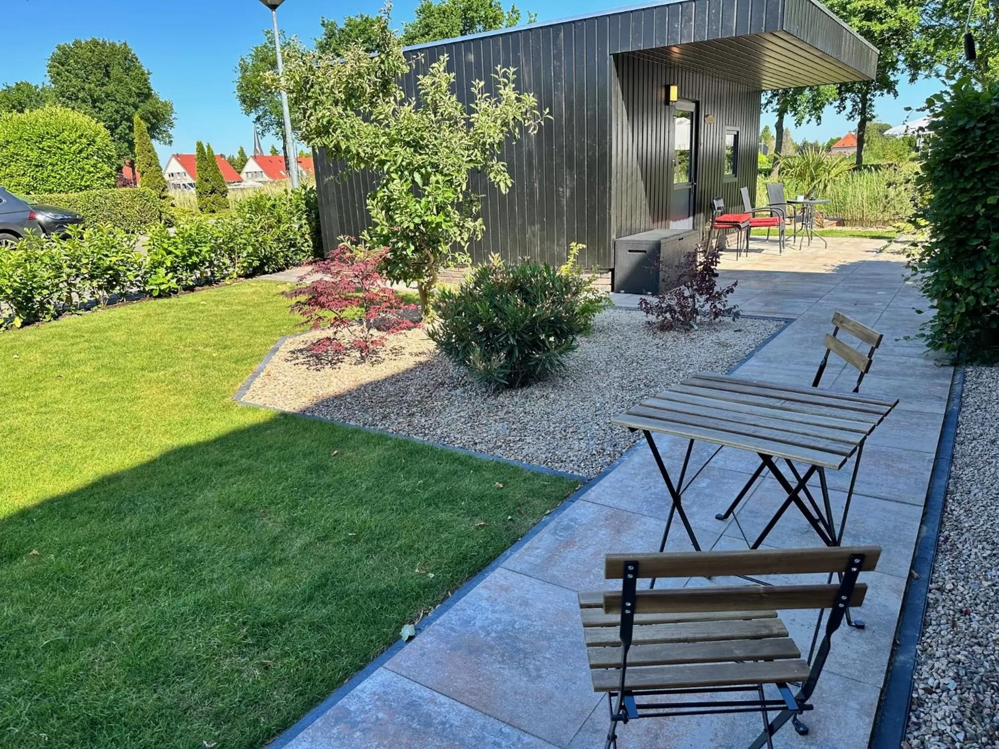 Garden in B&B de Wiekeborg