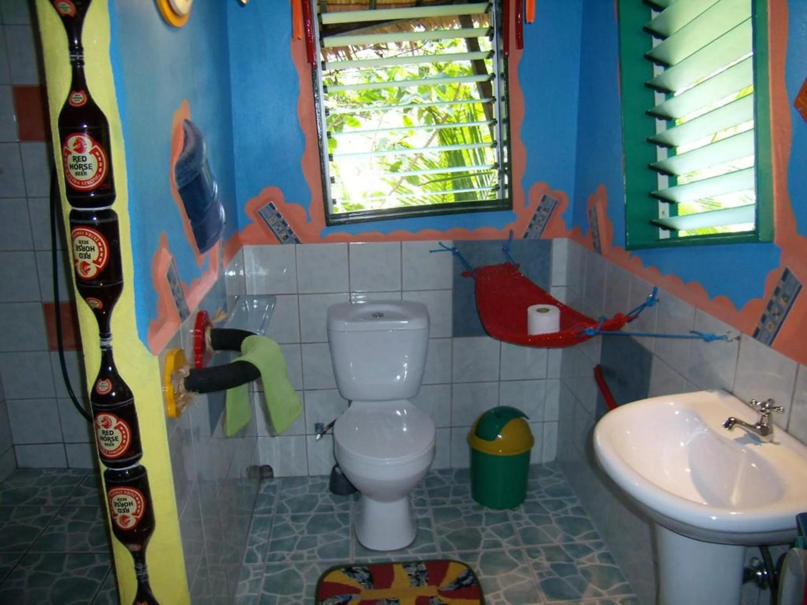 Toilet in Takatuka Beach Resort