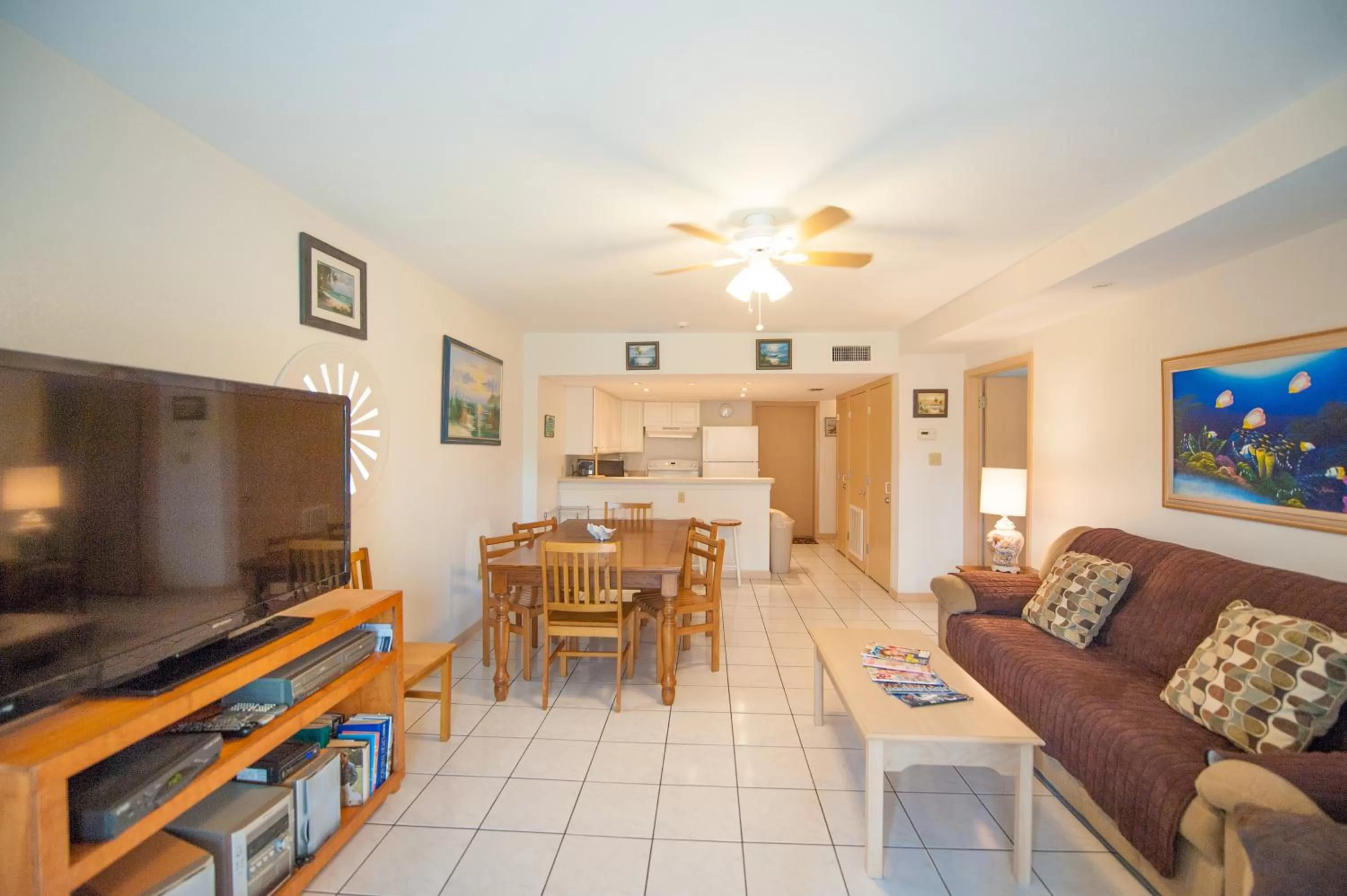 Photo of the whole room in South Padre Island Beach Rentals