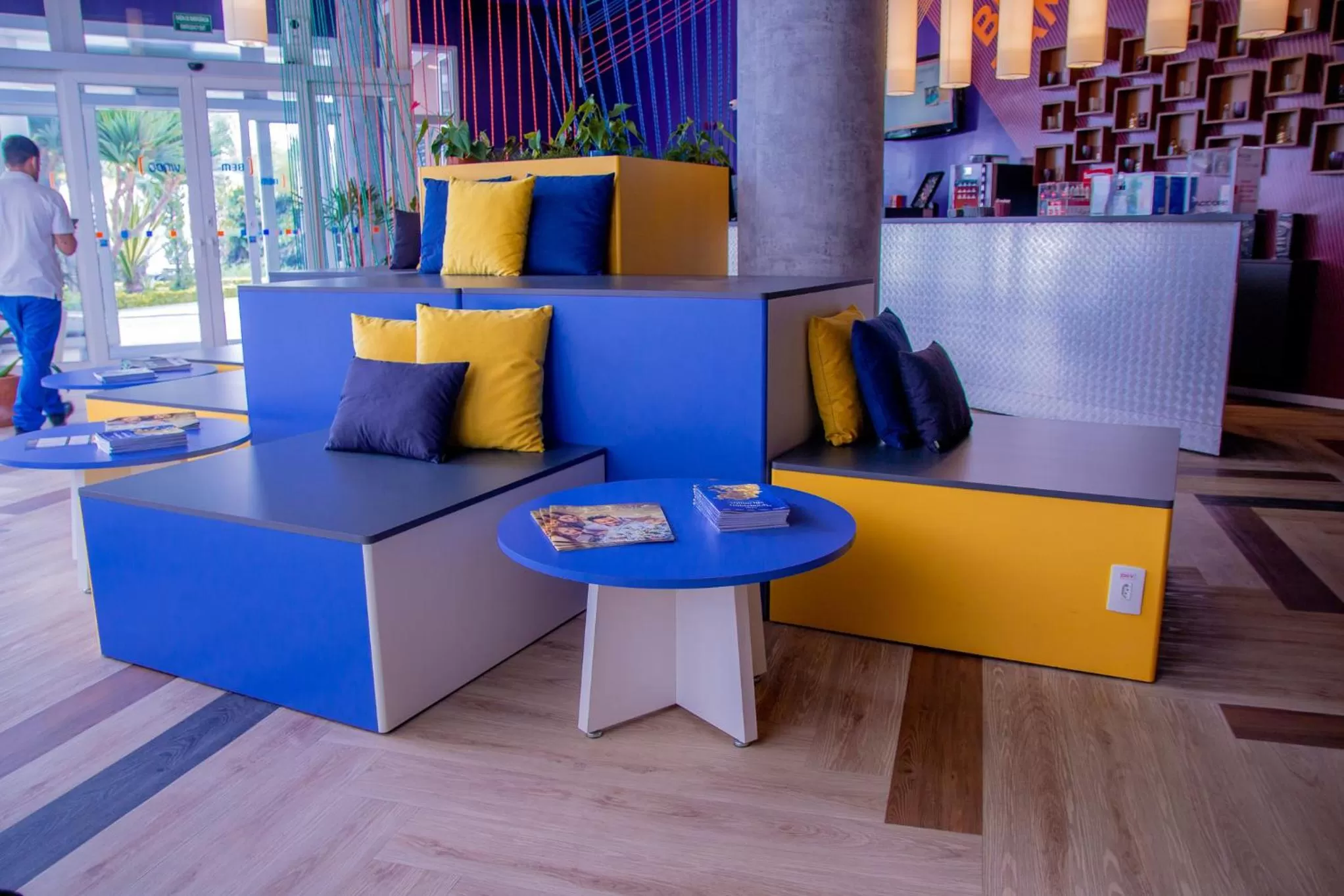 Lobby or reception in ibis budget Tambore