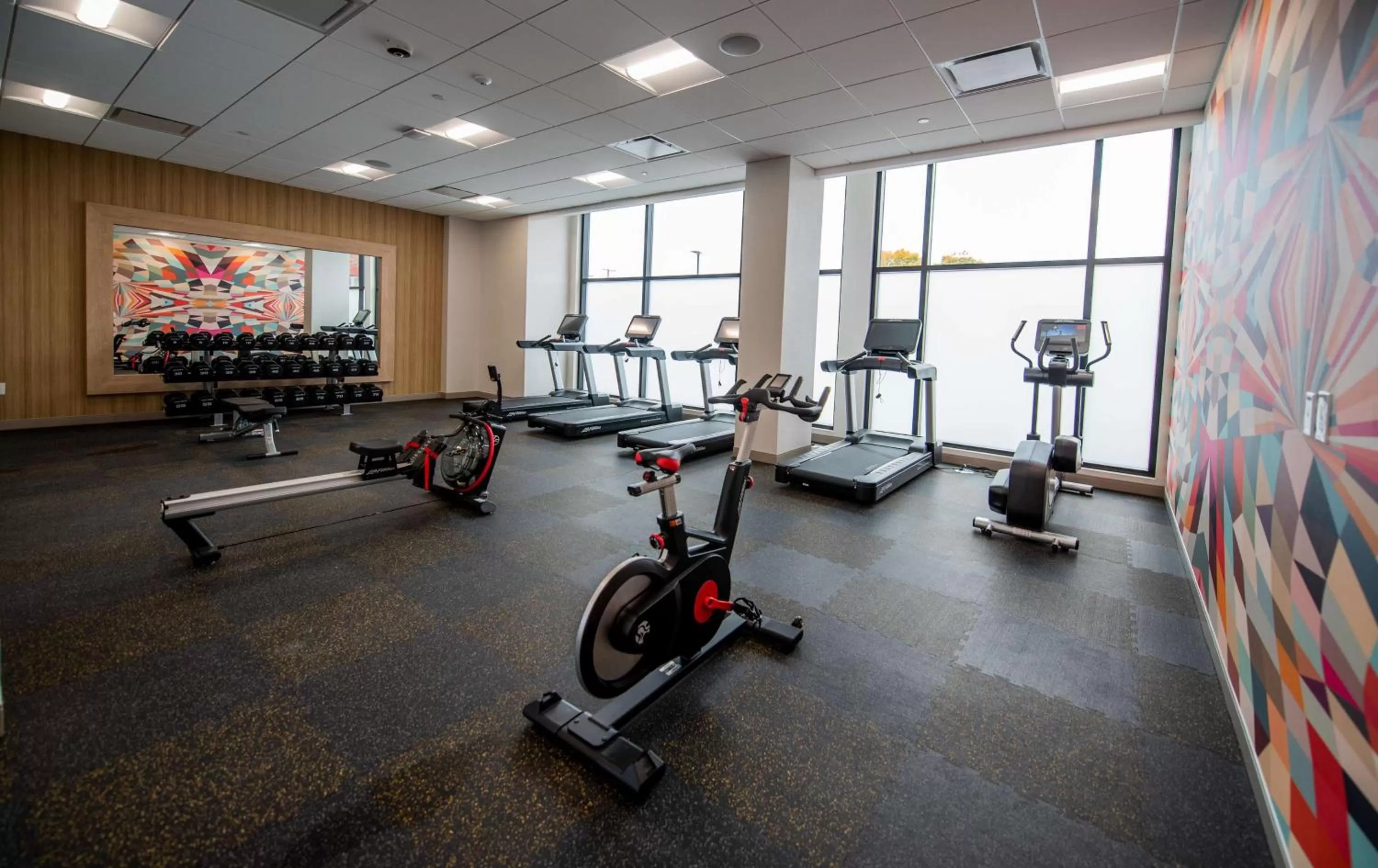 Fitness centre/facilities in Hilton Garden Inn Moncton Downtown, Nb