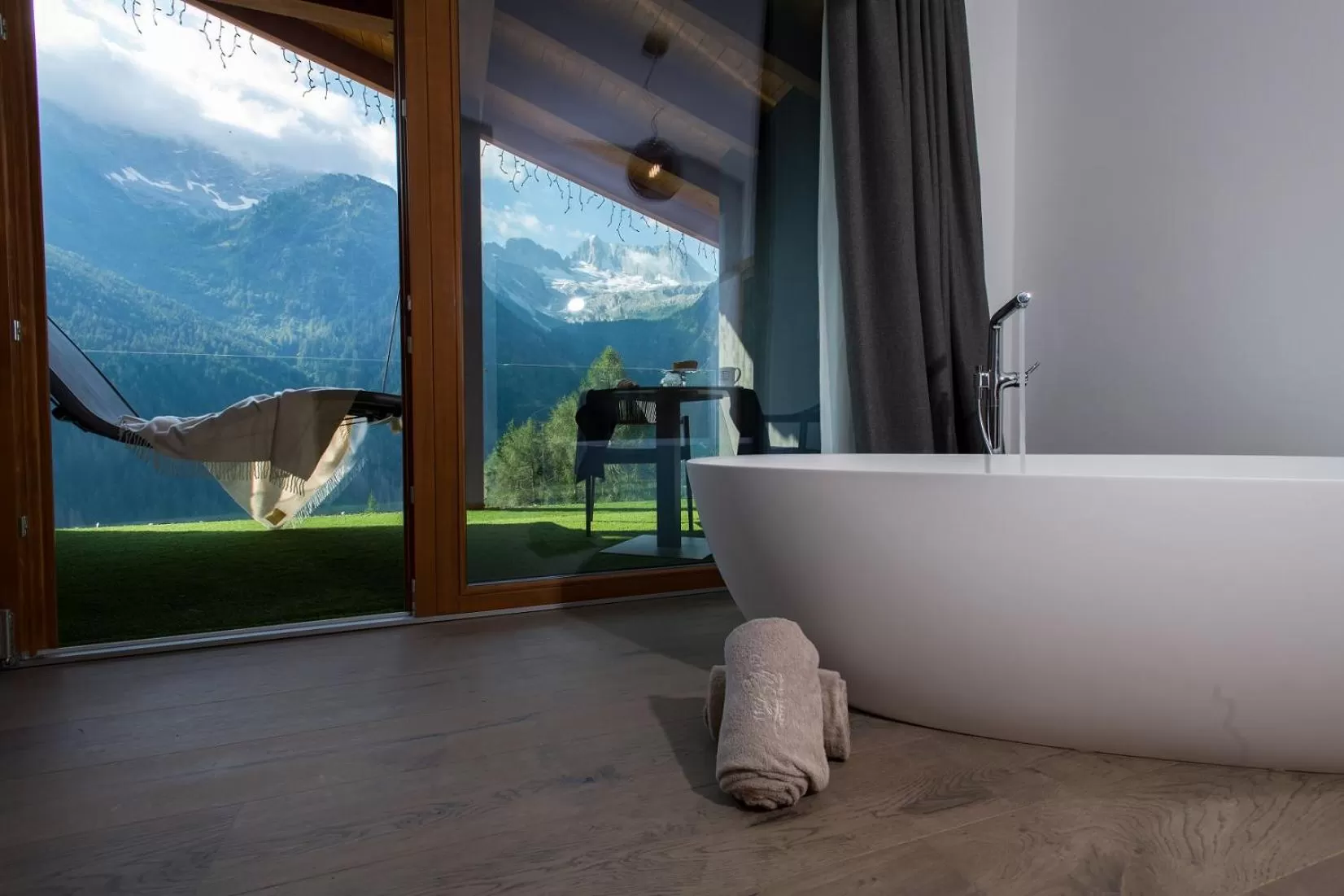 Natural landscape in Hotel Chalet Al Foss - Adults Only