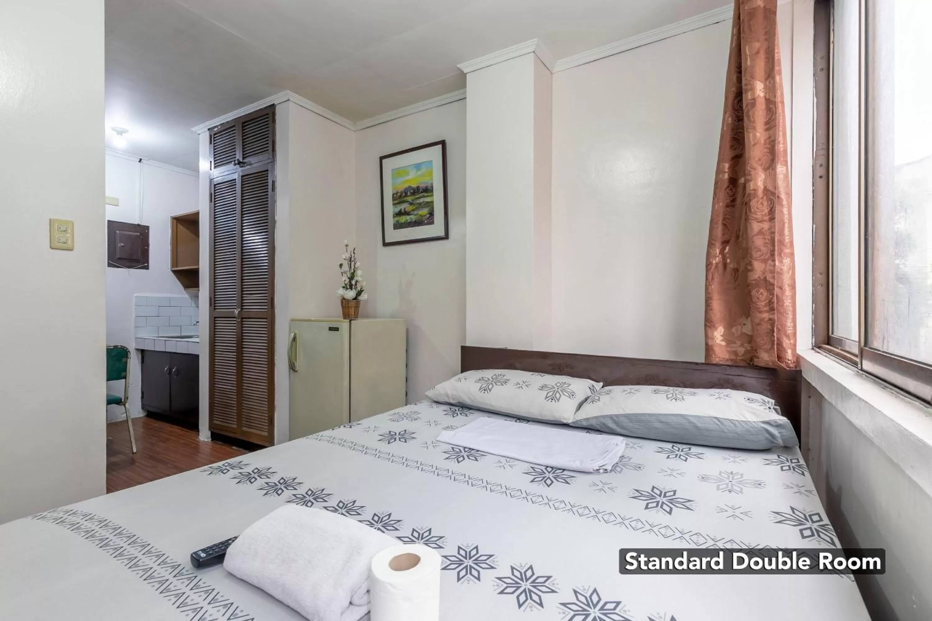 Bed in Victoria Mansions