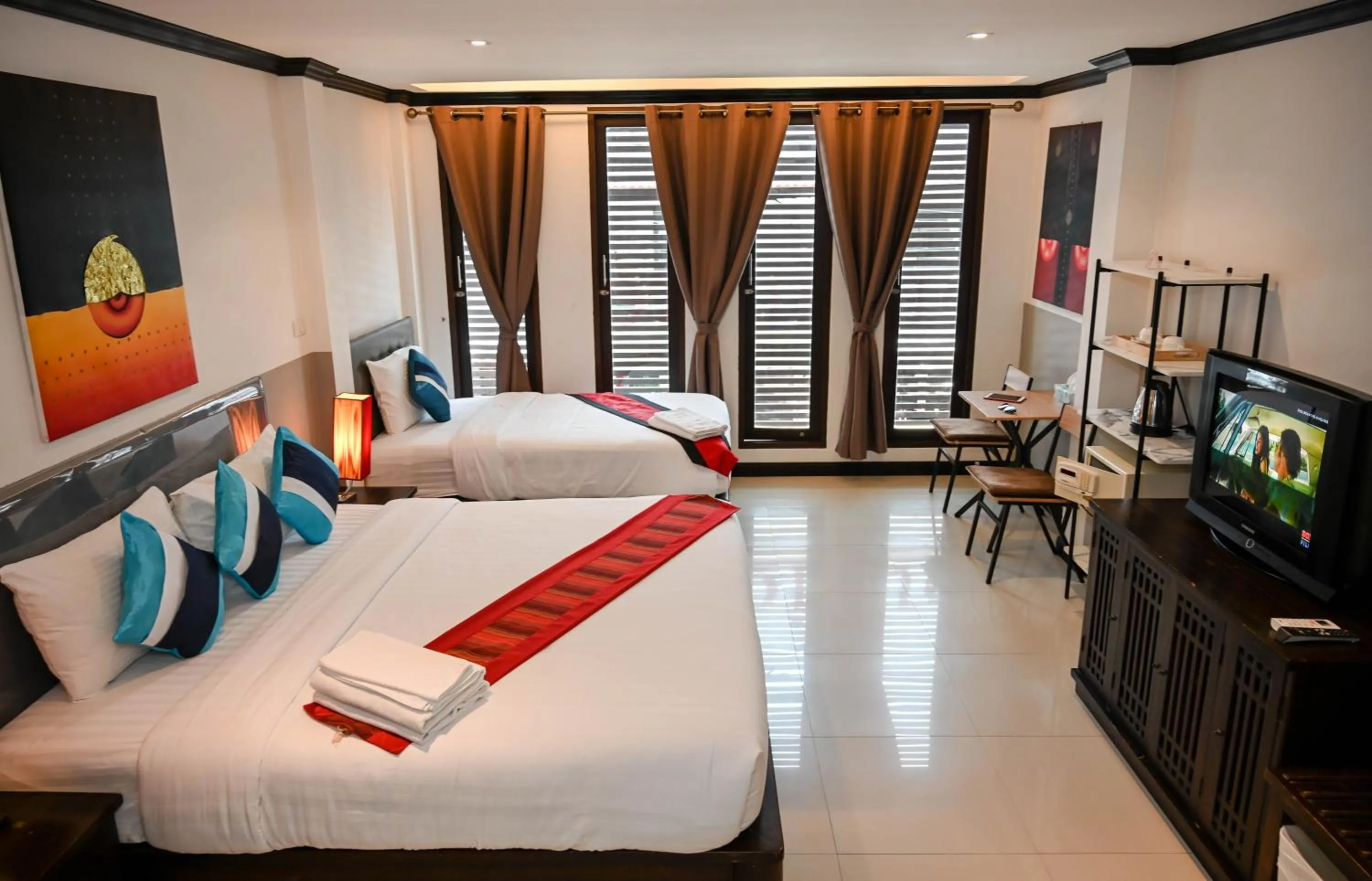 Photo of the whole room, Bed in Queen Boutique Hotel Chaweng