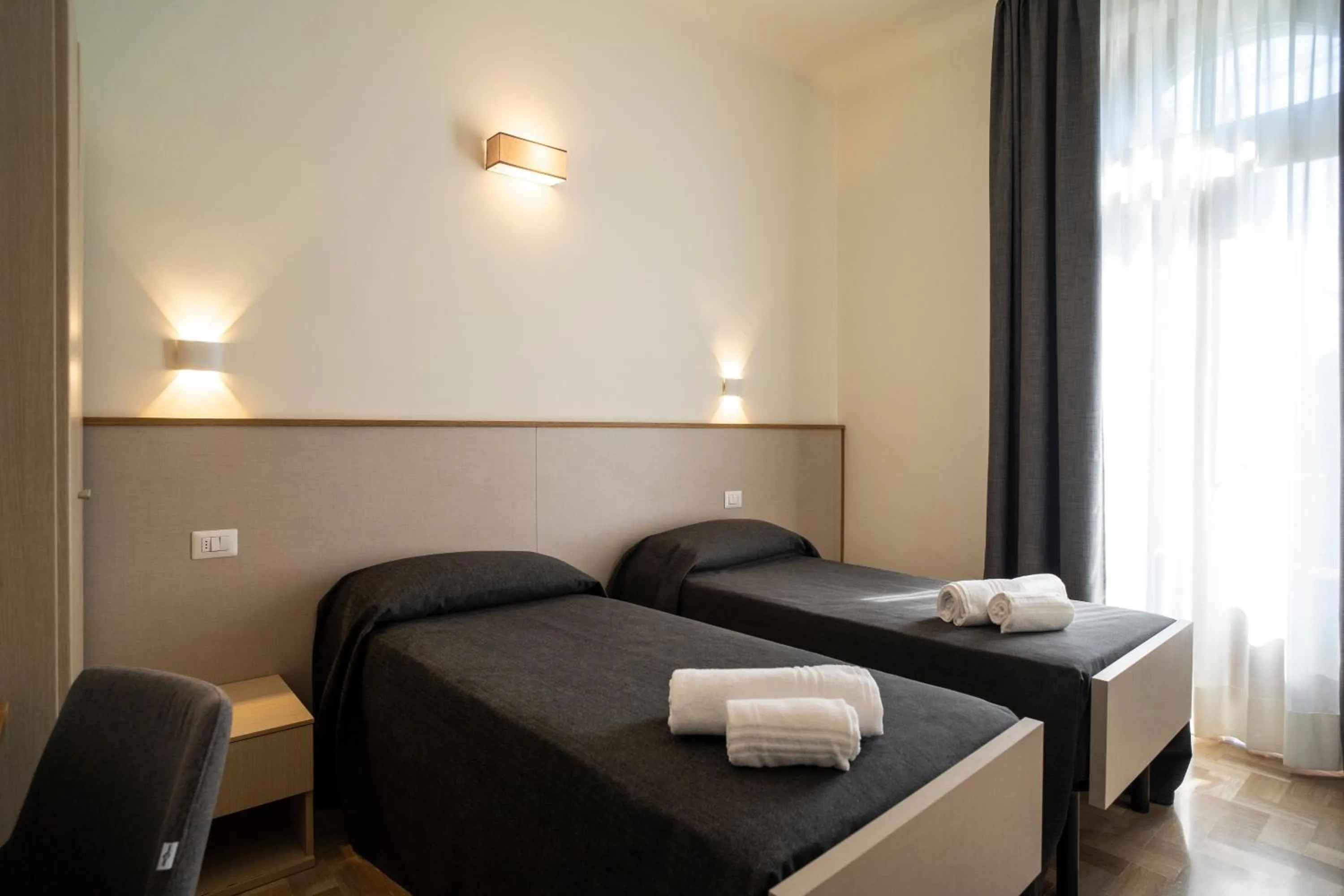 Bed in Villino Milano