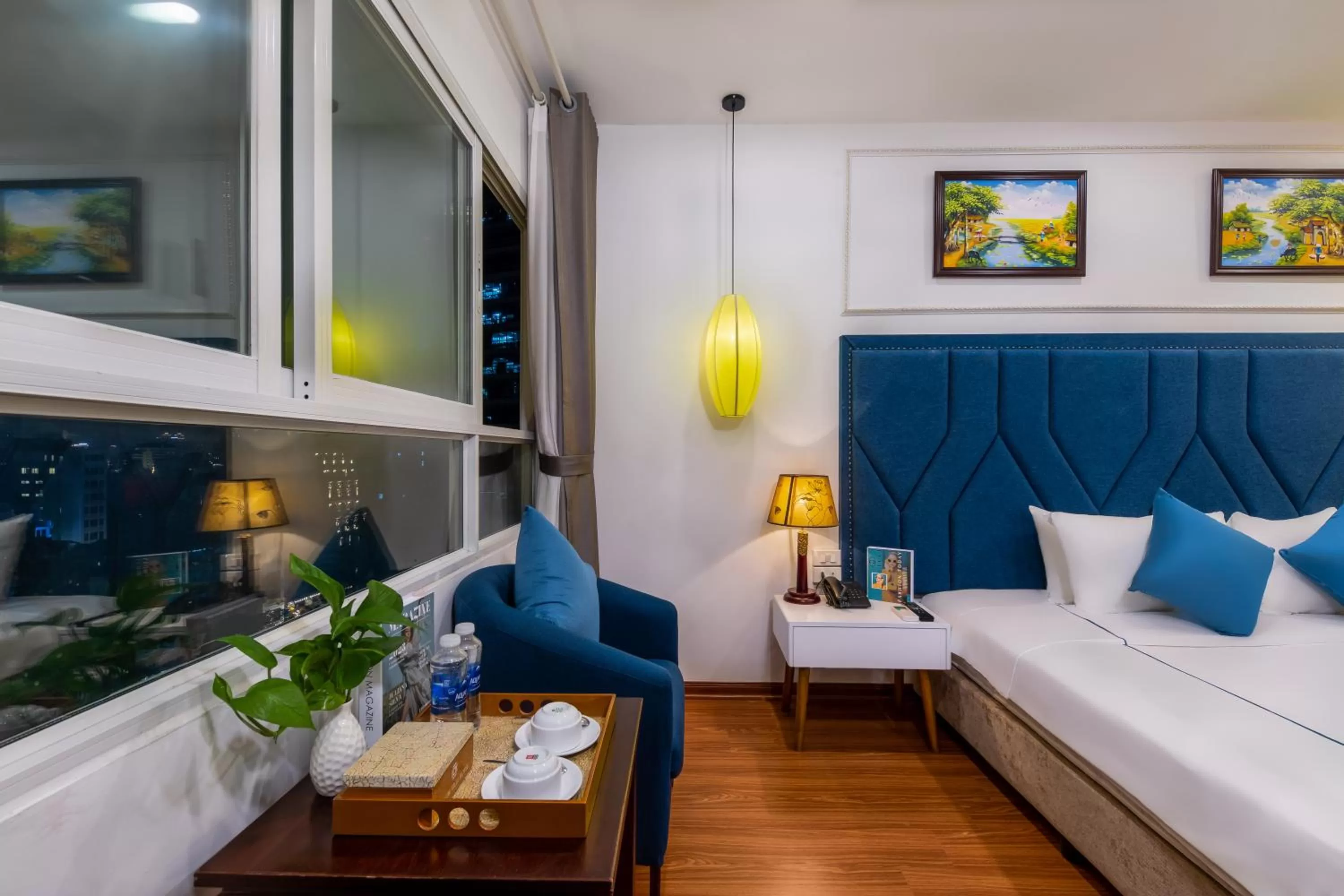 Bed in Babylon Grand Hotel & Spa