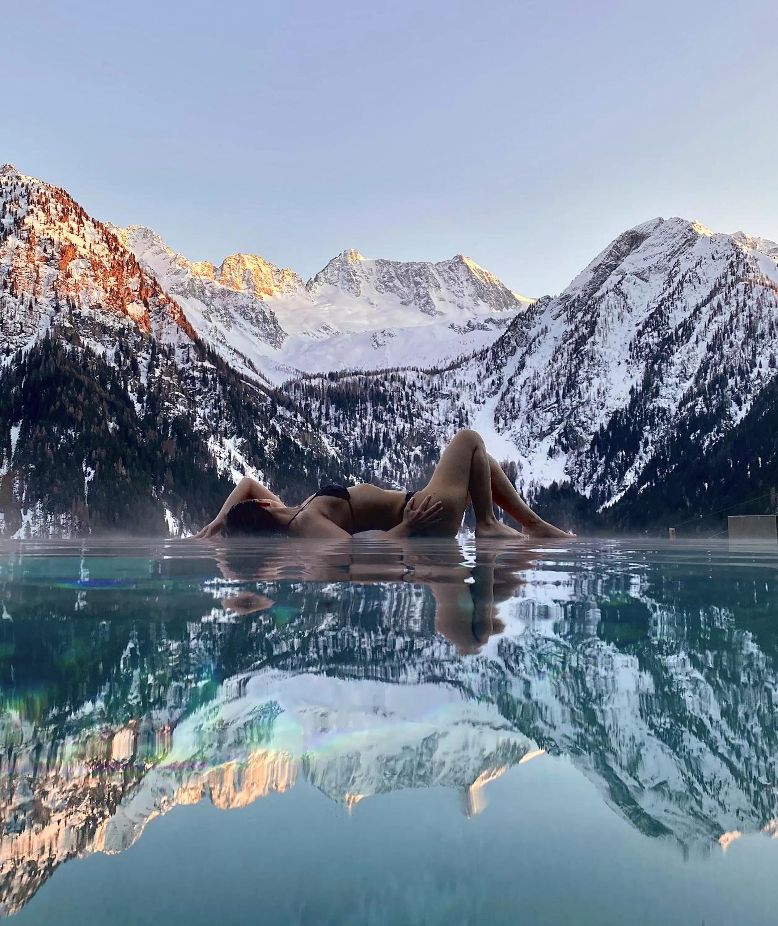 Natural landscape in Hotel Chalet Al Foss - Adults Only