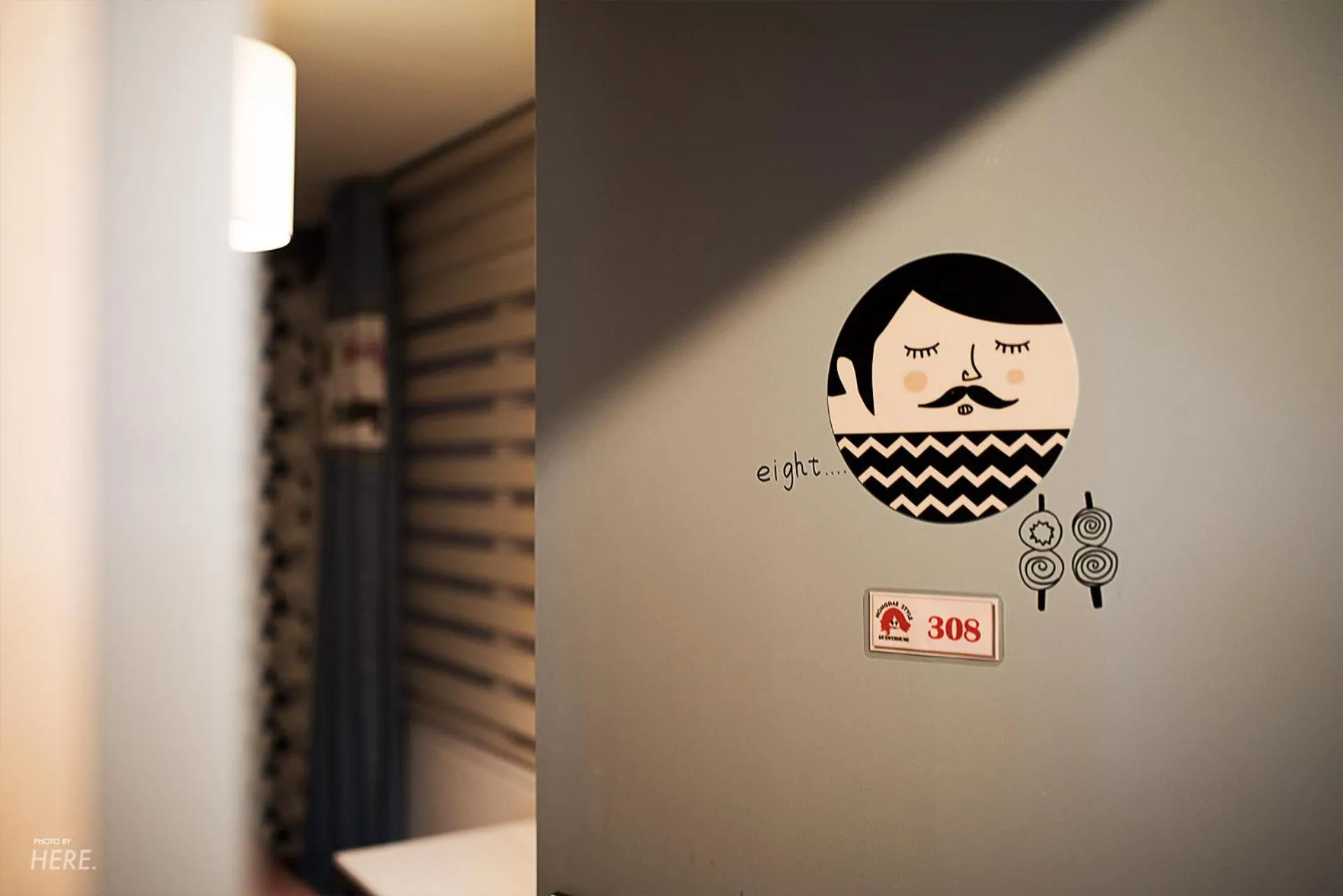 Bedroom in Hongdae Style Guesthouse