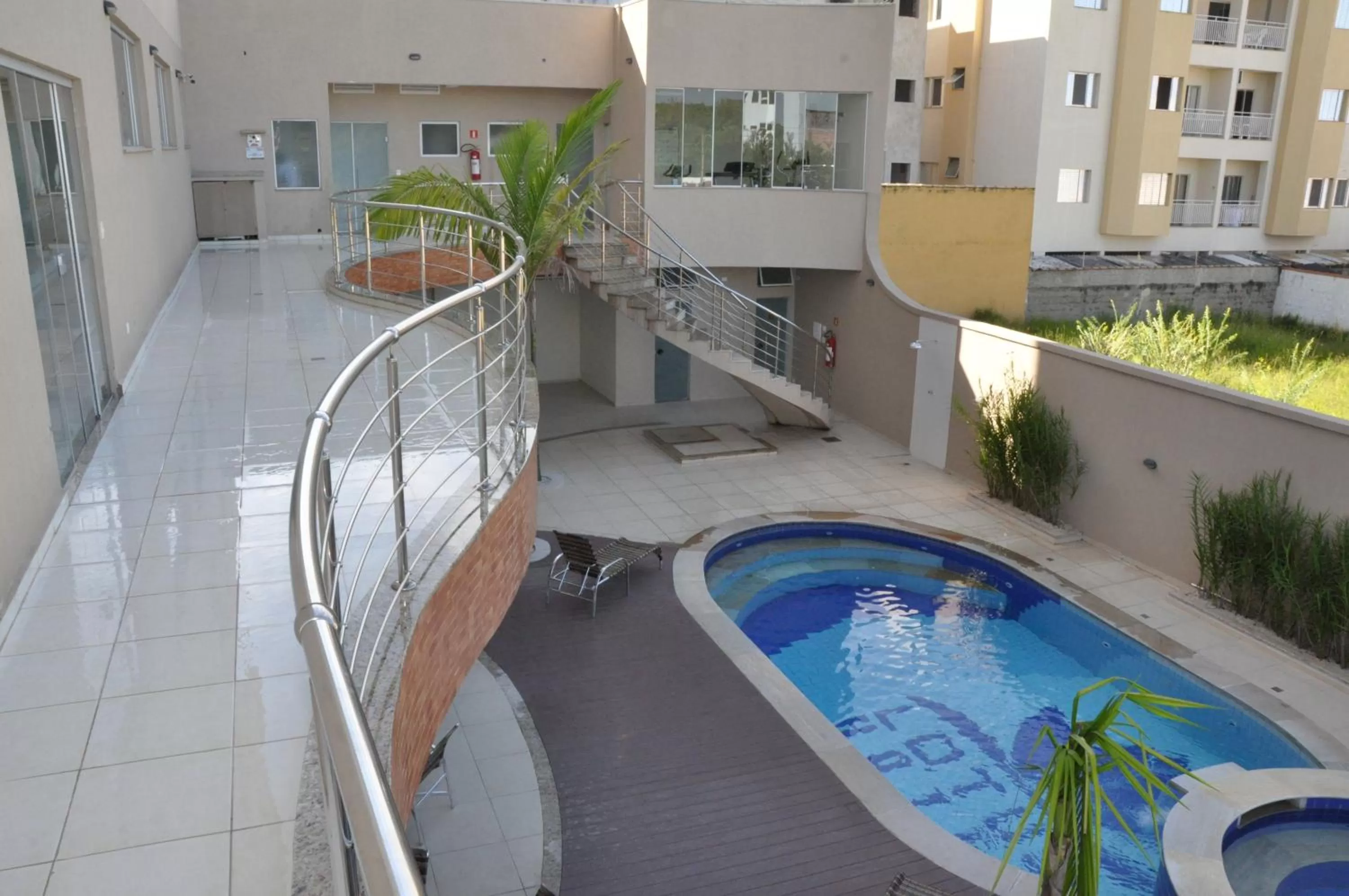 Swimming pool, Pool View in Lotus Hotel - à 6 km do Santuário de Aparecida-SP