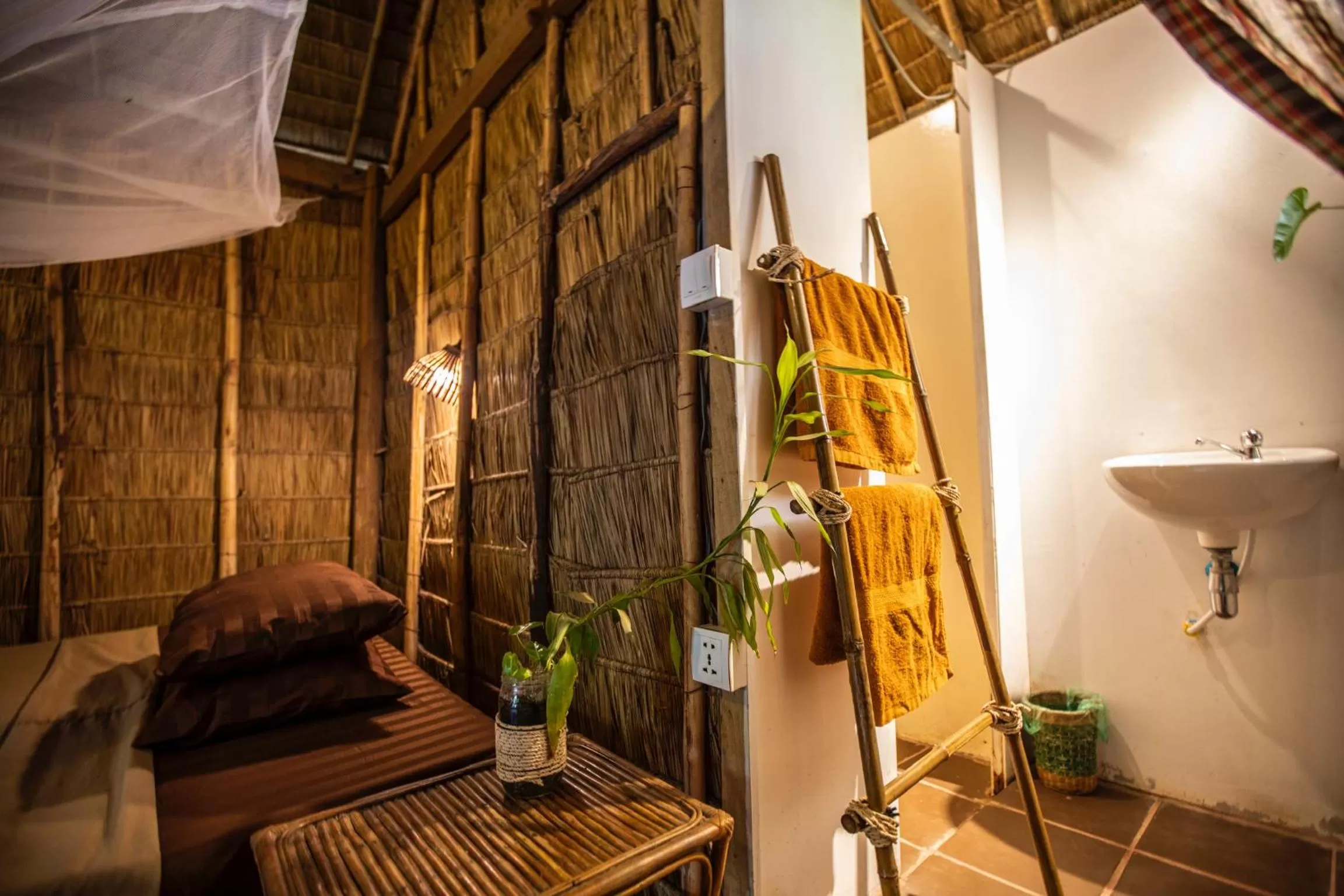 Bathroom in Kampot Cabana