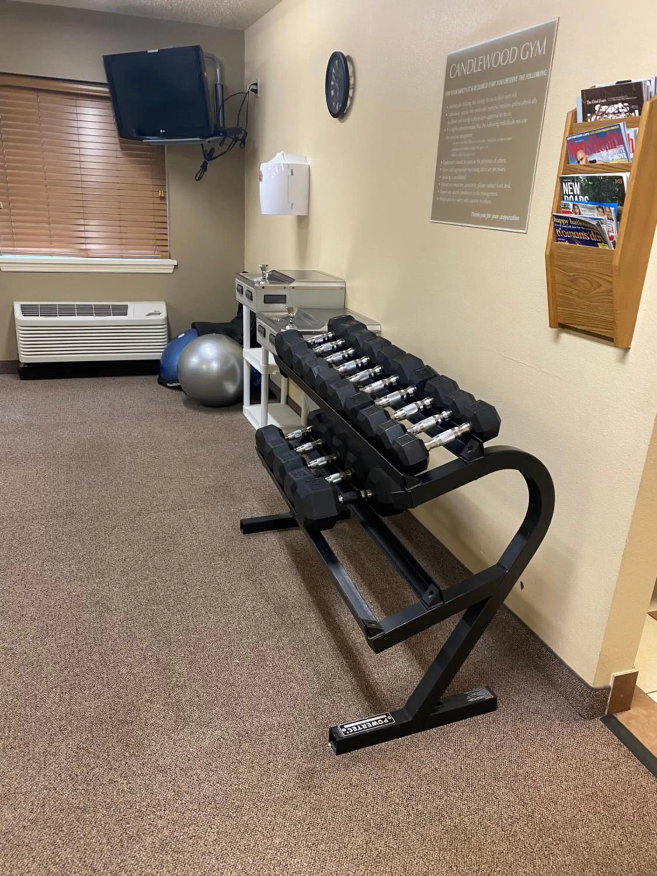 Fitness centre/facilities in Candlewood Williamsport by IHG