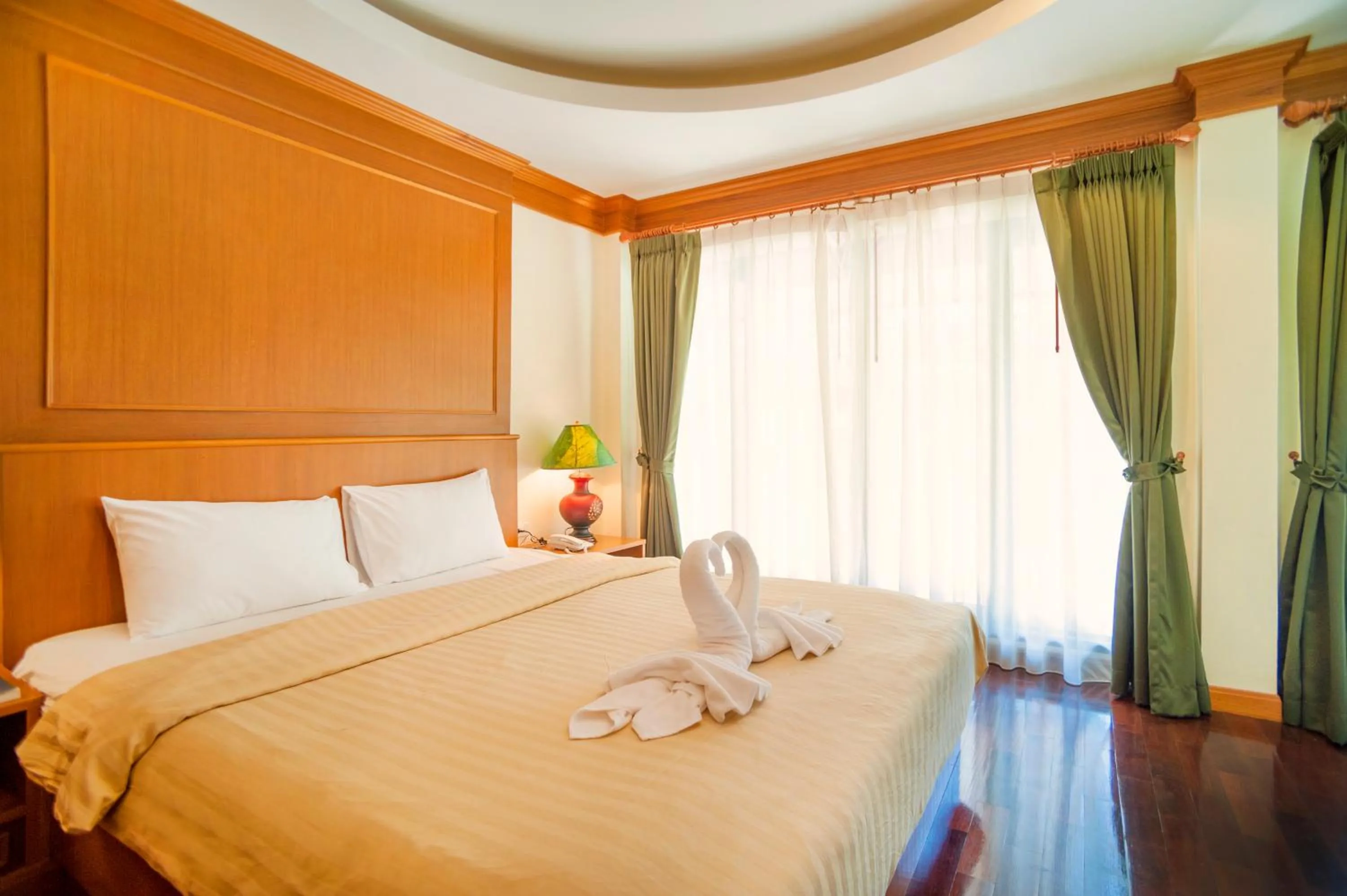 Bed in Blues River Resort