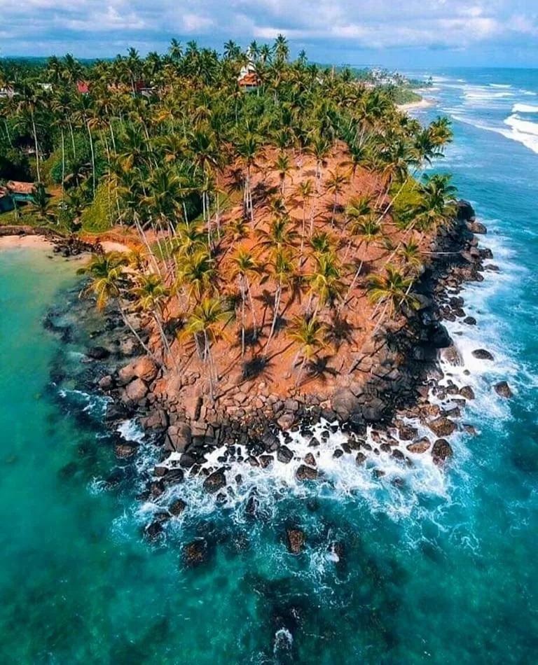 Natural landscape in Weligama Bay Watsila Resort
