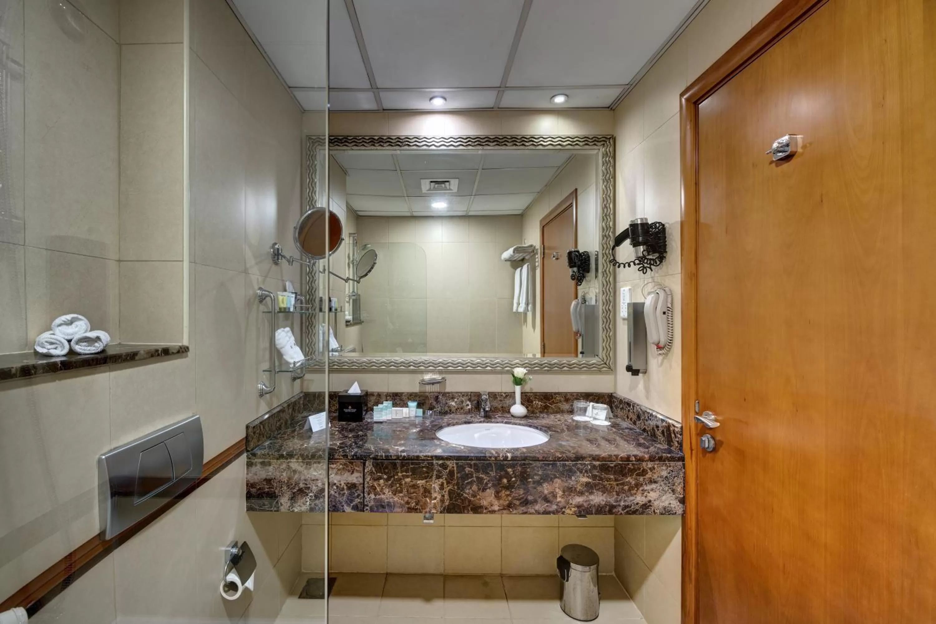 Bathroom in Orchid Hotel Al Barsha "Formerly Golden Tulip Hotel Al Barsha"