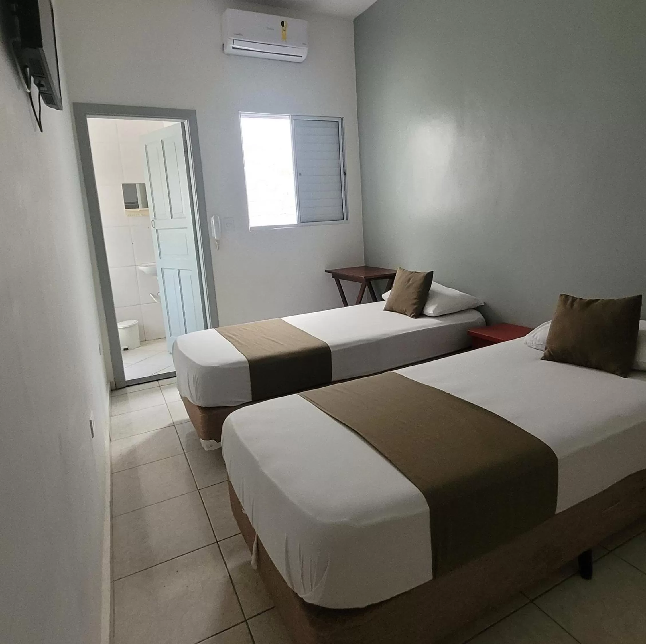 Bed in Hotel Dona Lú