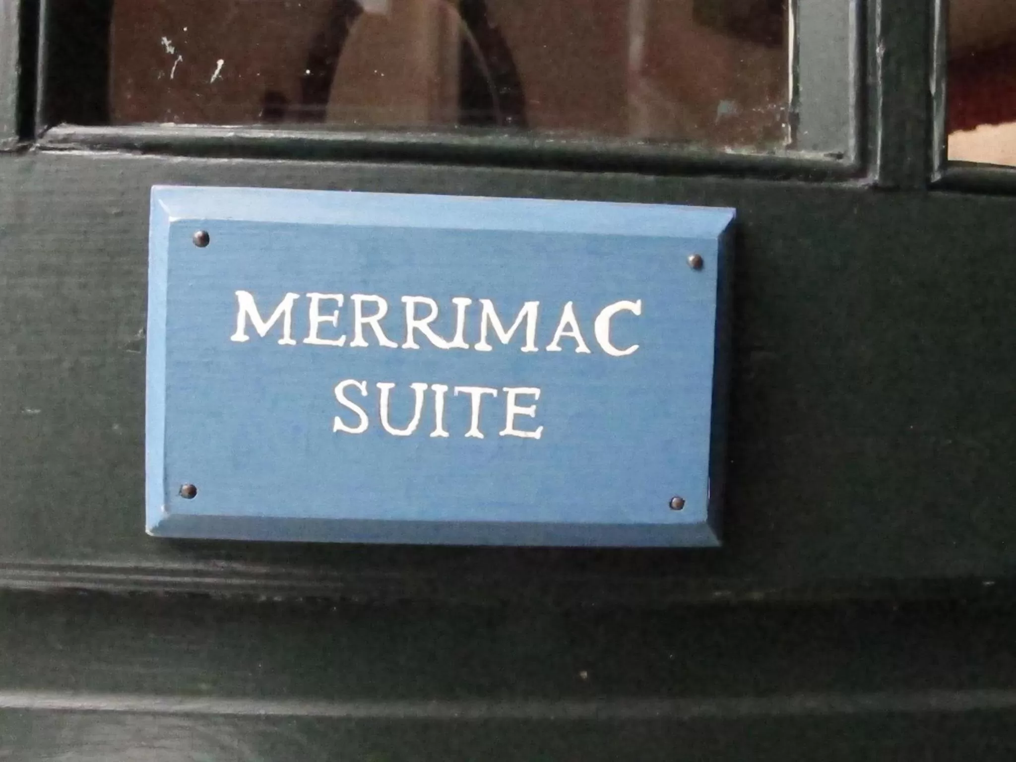 Decorative detail in Clark Currier Inn