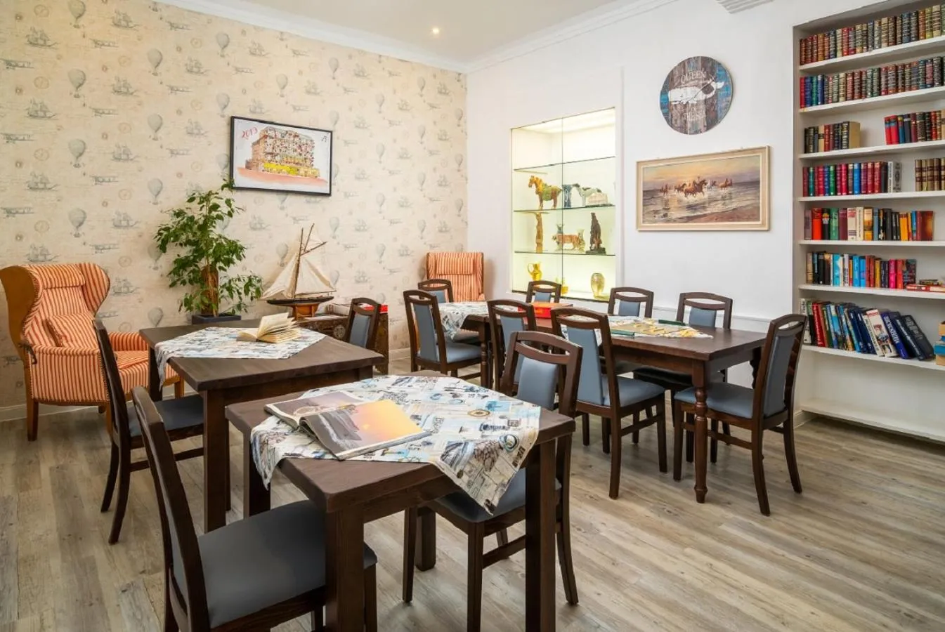 Game Room in Nordsee Hotel Borkum