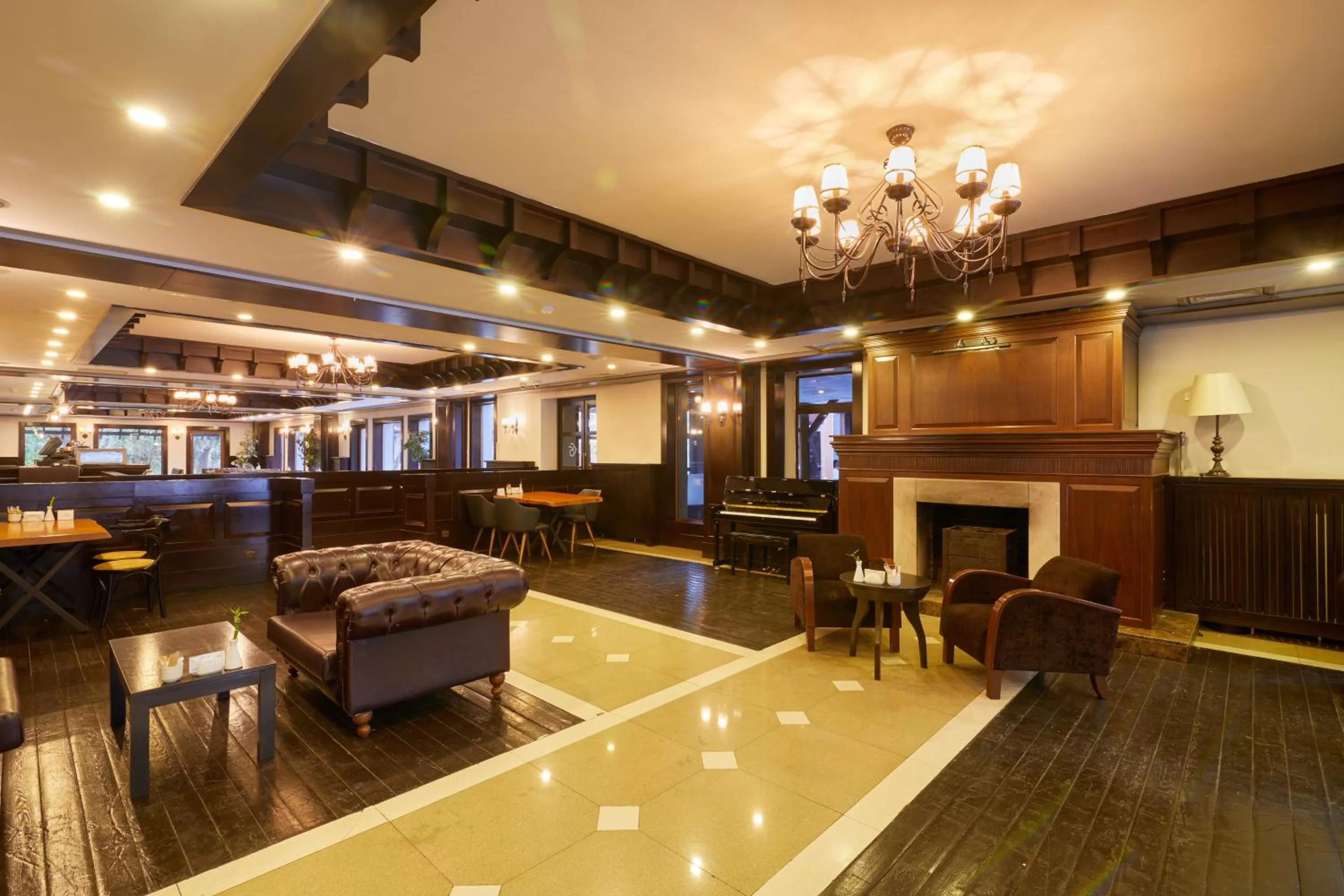 Lobby or reception in Dedeman Palandoken Ski Lodge Hotel