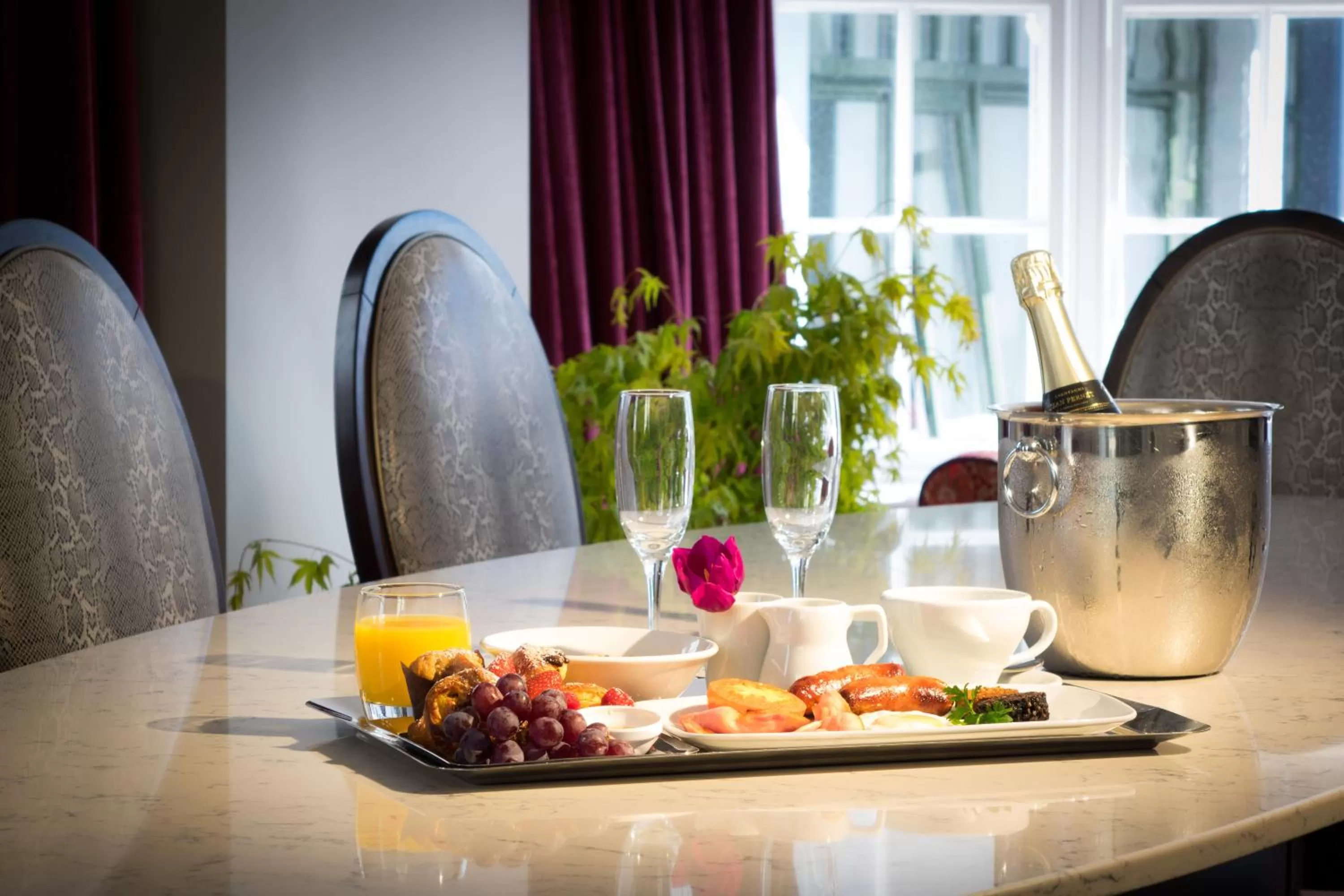 Food and drinks in Talbot Hotel Cork