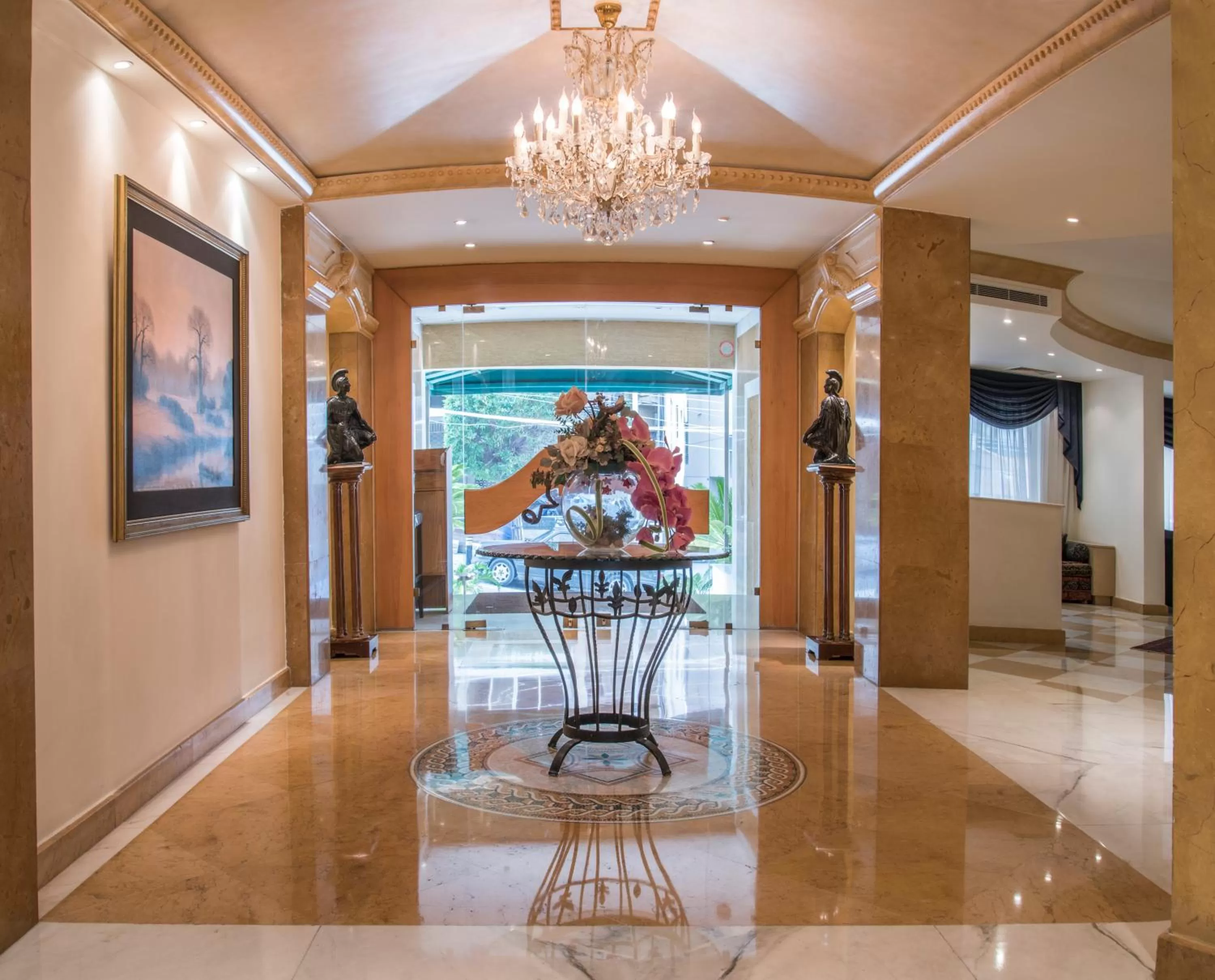 Lobby or reception in Bella Riva Hotel