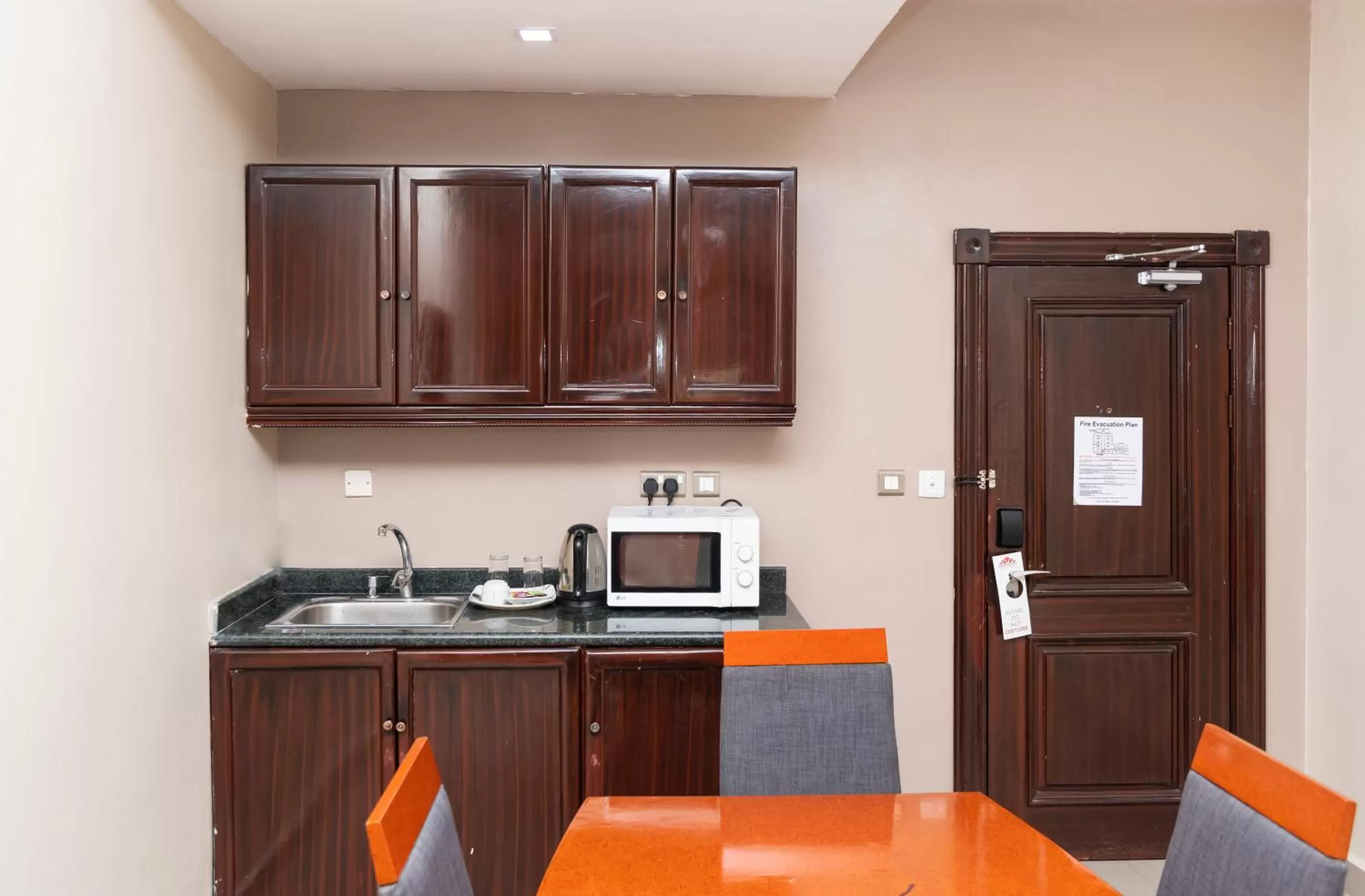 Kitchen or kitchenette in Hawthorn Suites by Wyndham Abuja