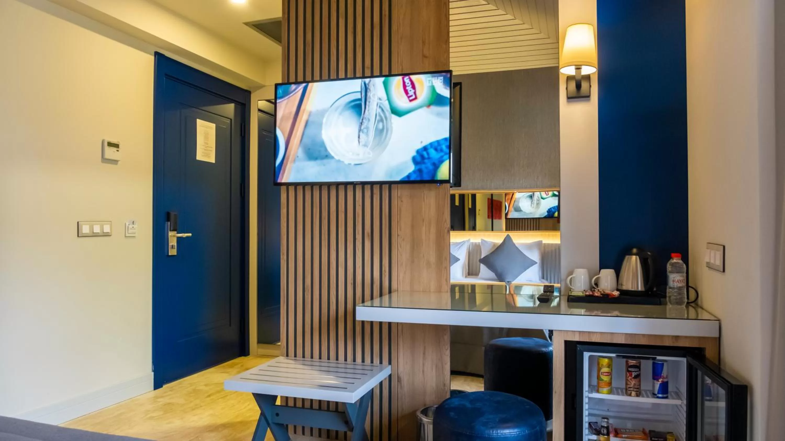 TV/Entertainment Center in Ariel Hotel Alaçatı