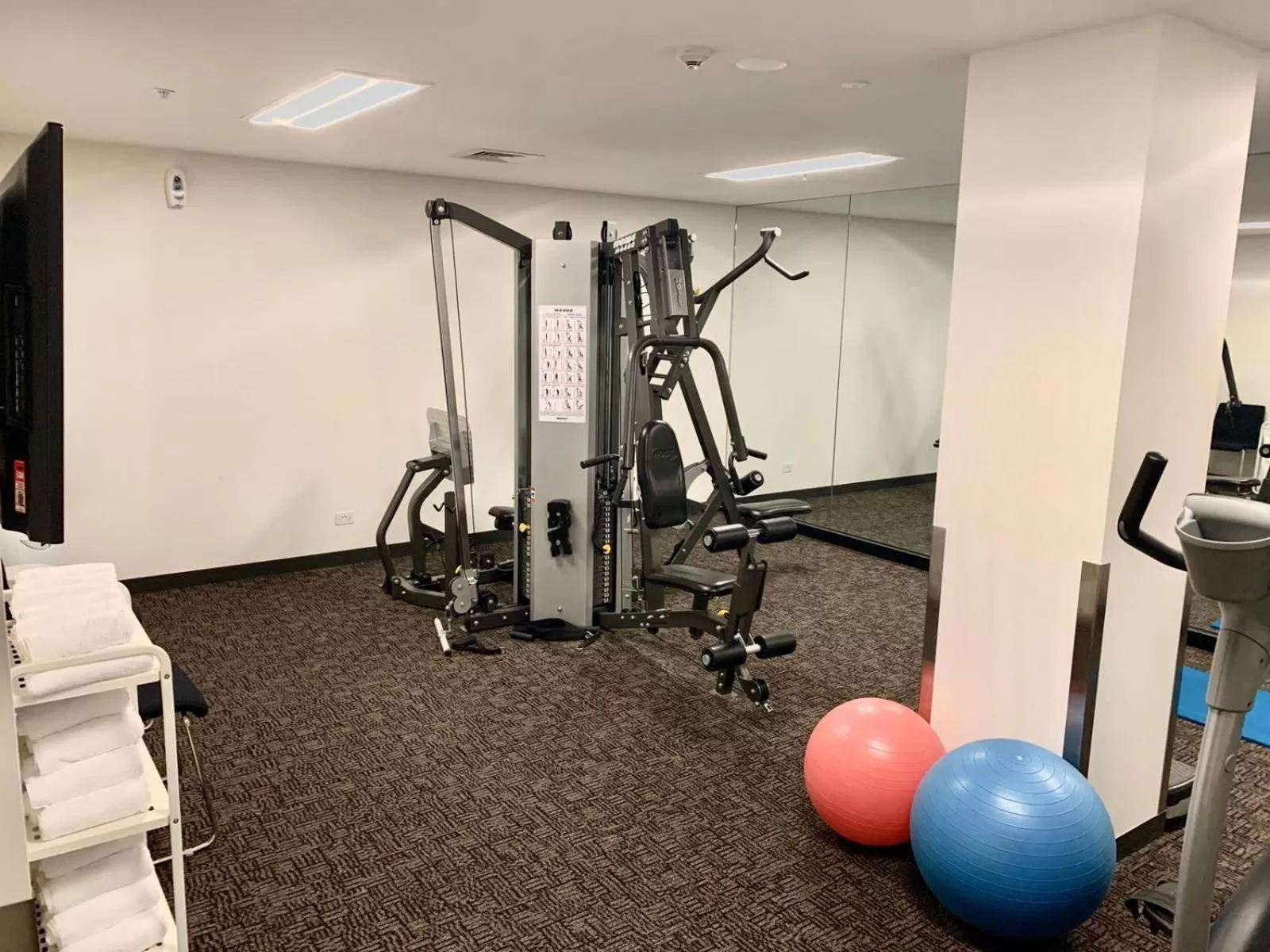 Fitness centre/facilities in Corporate Living Accommodation Abbotsford