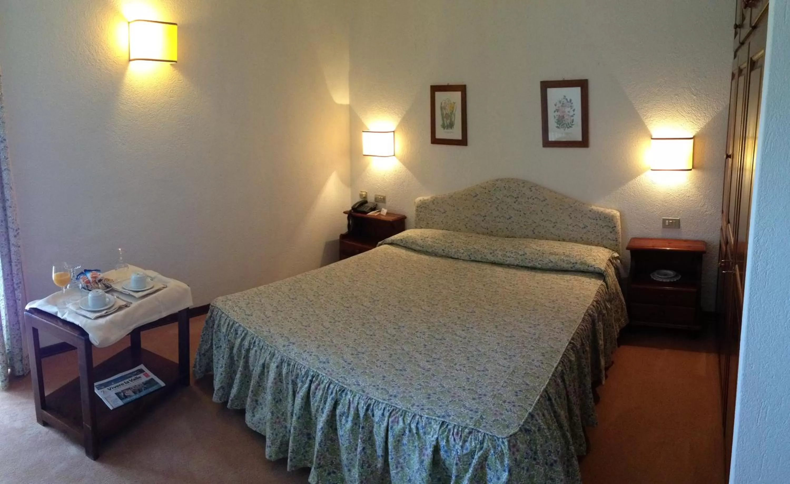 Bed in Hotel Triolet