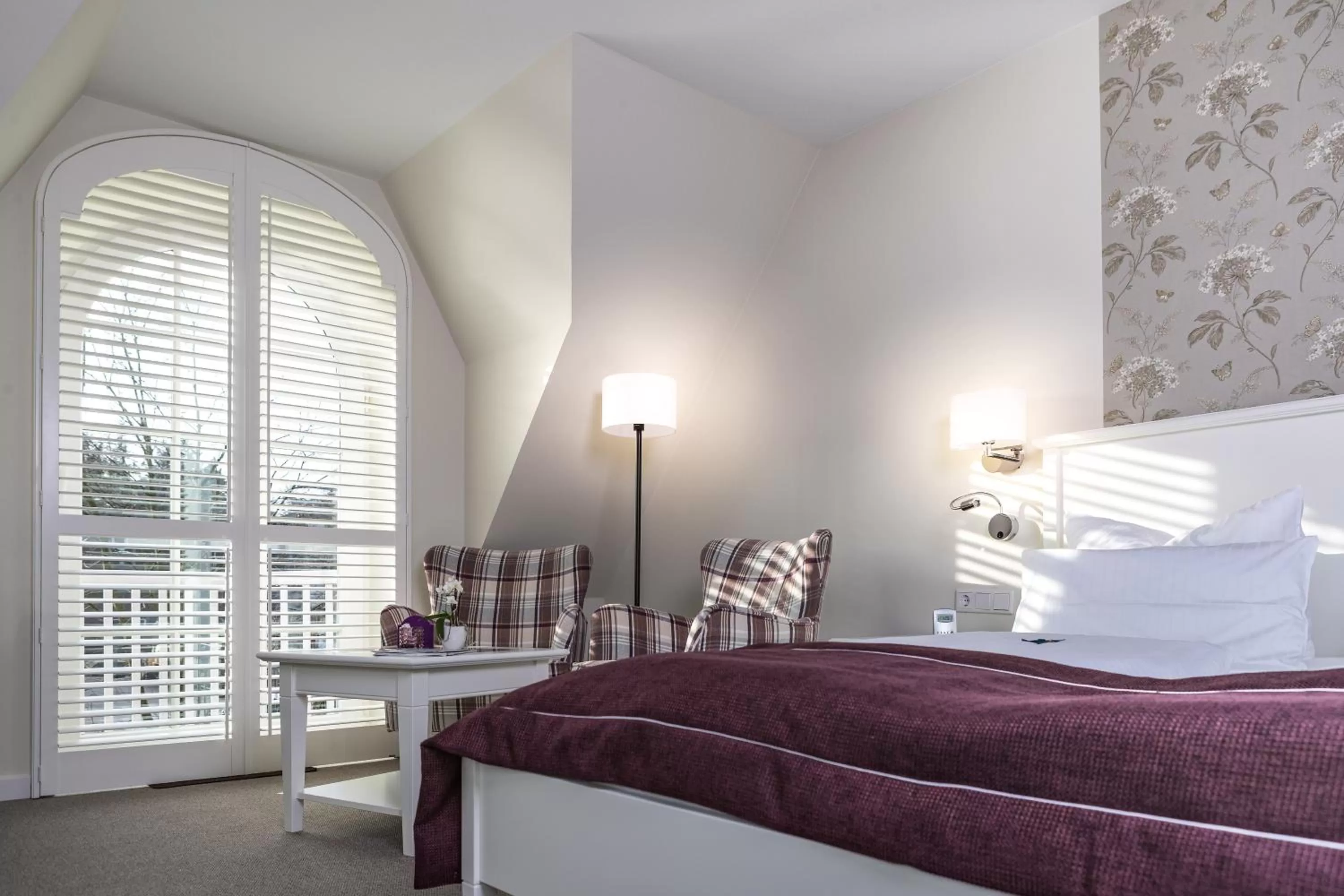 Bed in Hotel Landhaus Ellerbrock