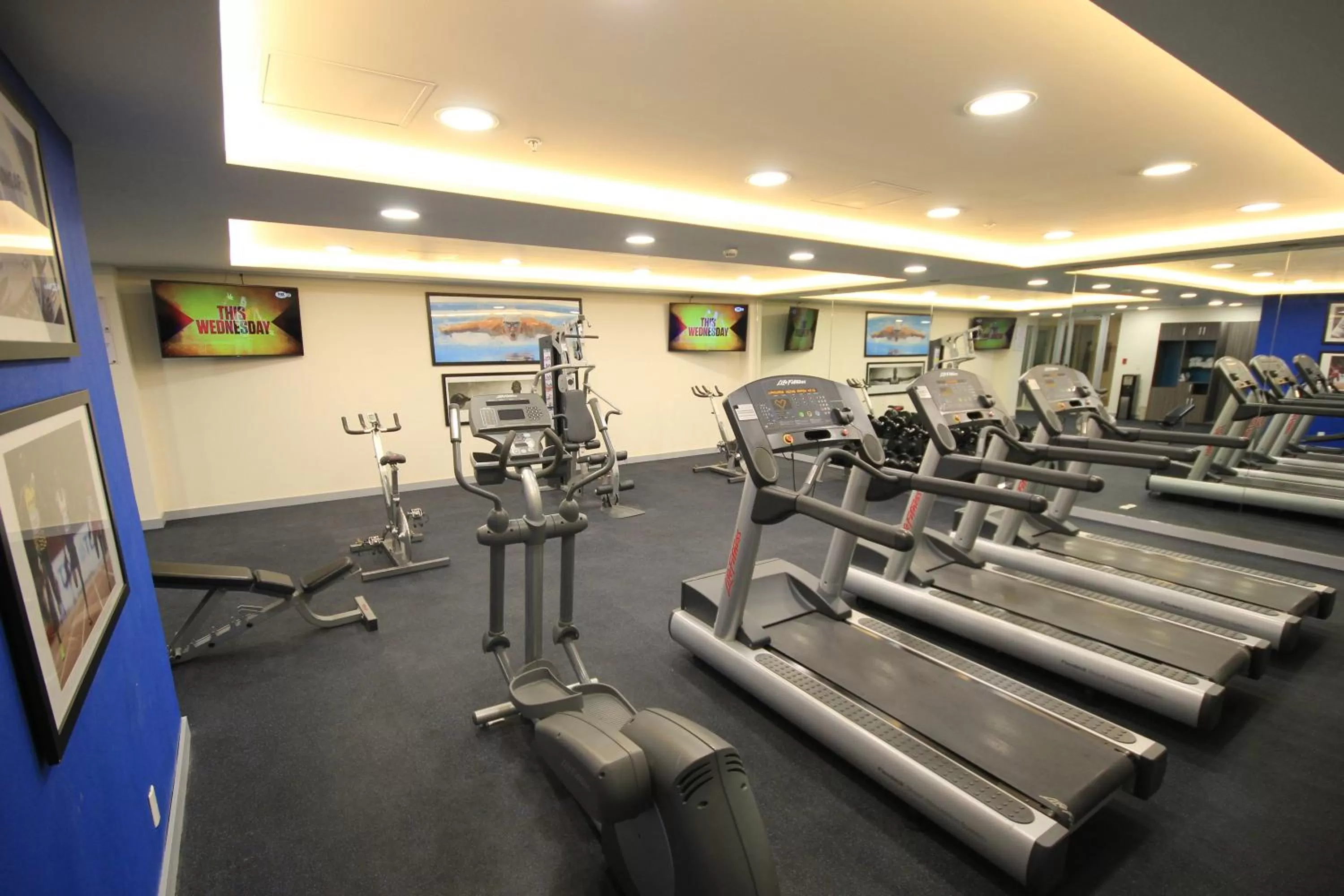 Fitness centre/facilities in Holiday Inn & Suites Plaza Mayor by IHG