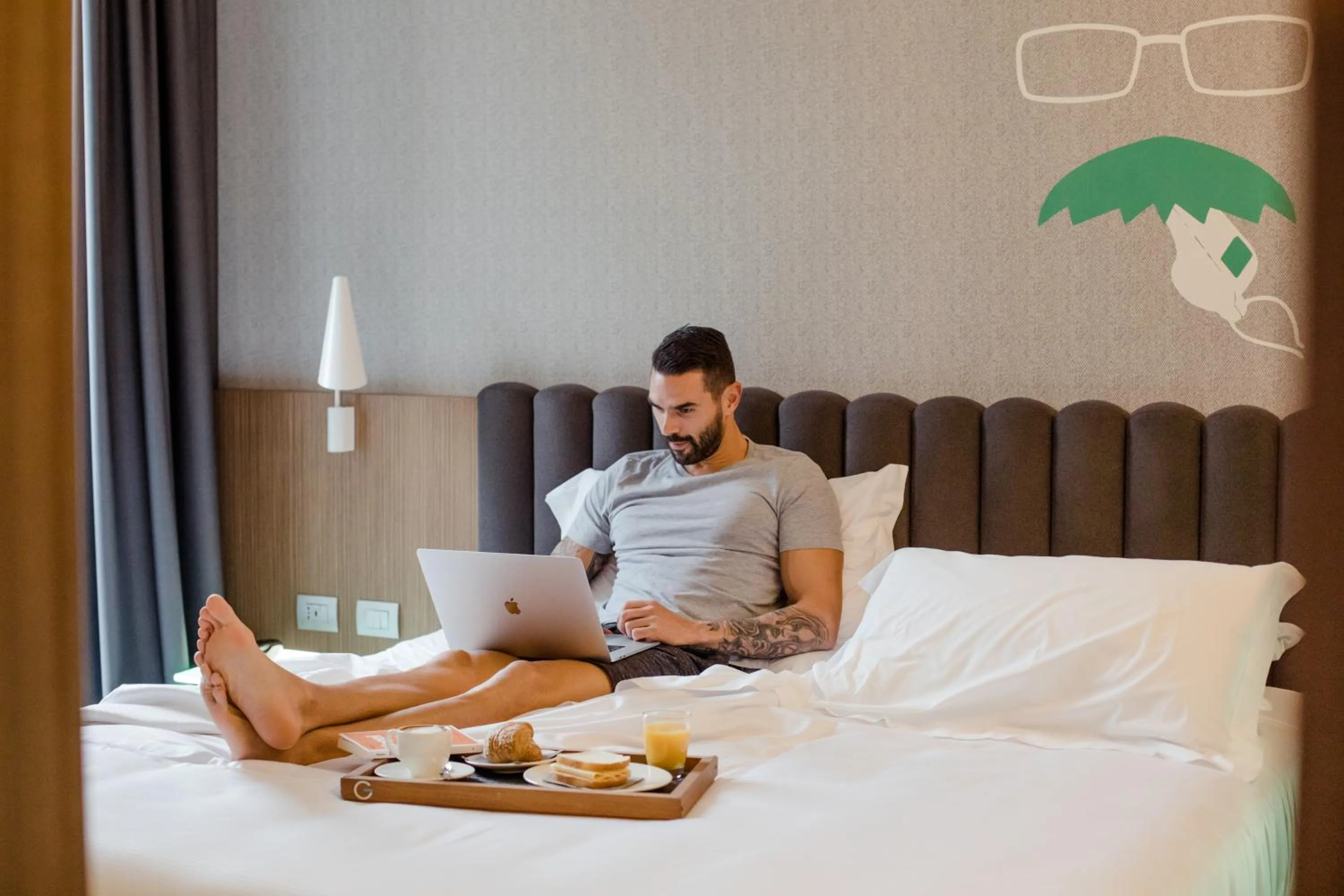 Bed in G Hotel Pescara