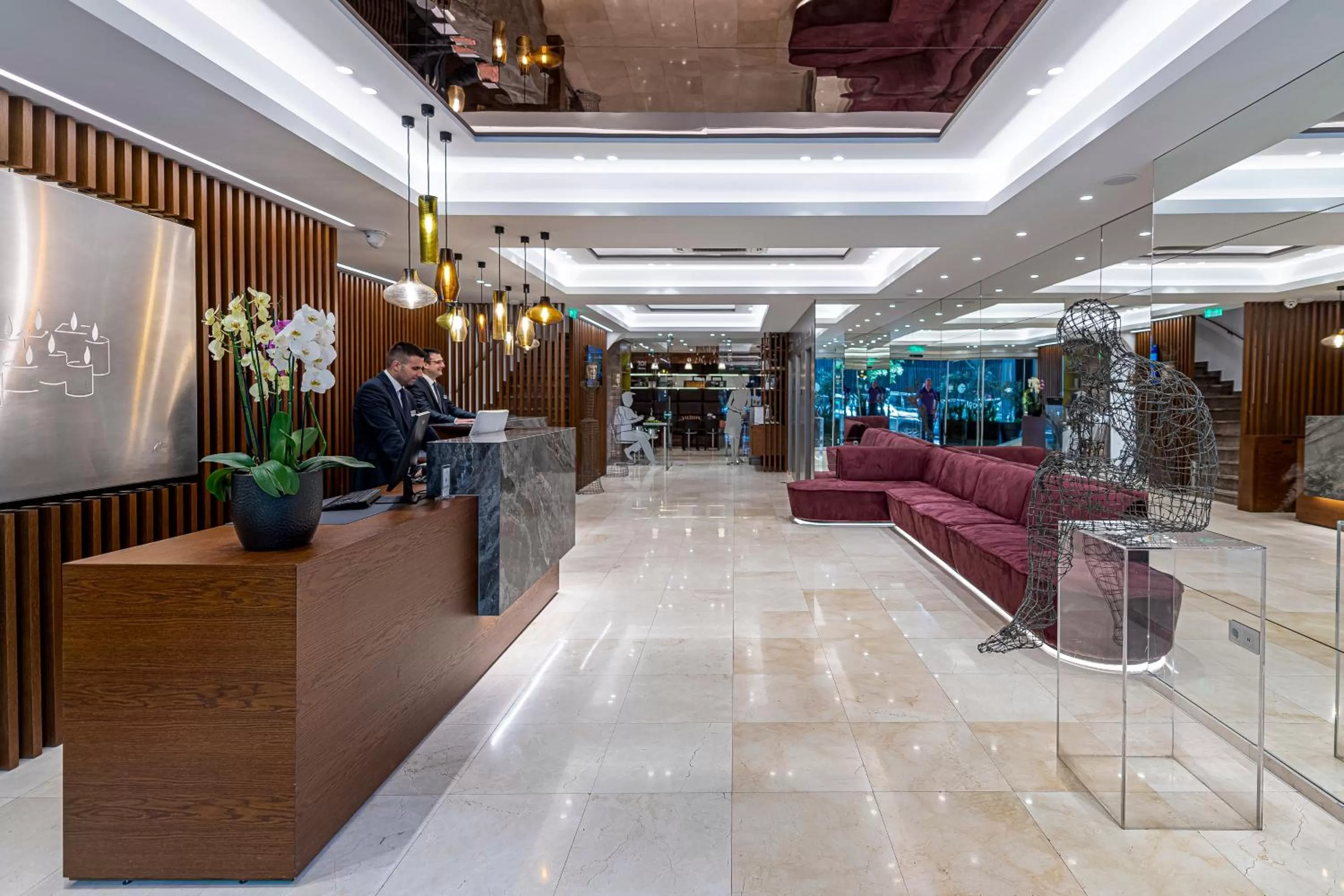 Lobby or reception in Polis Grand Hotel