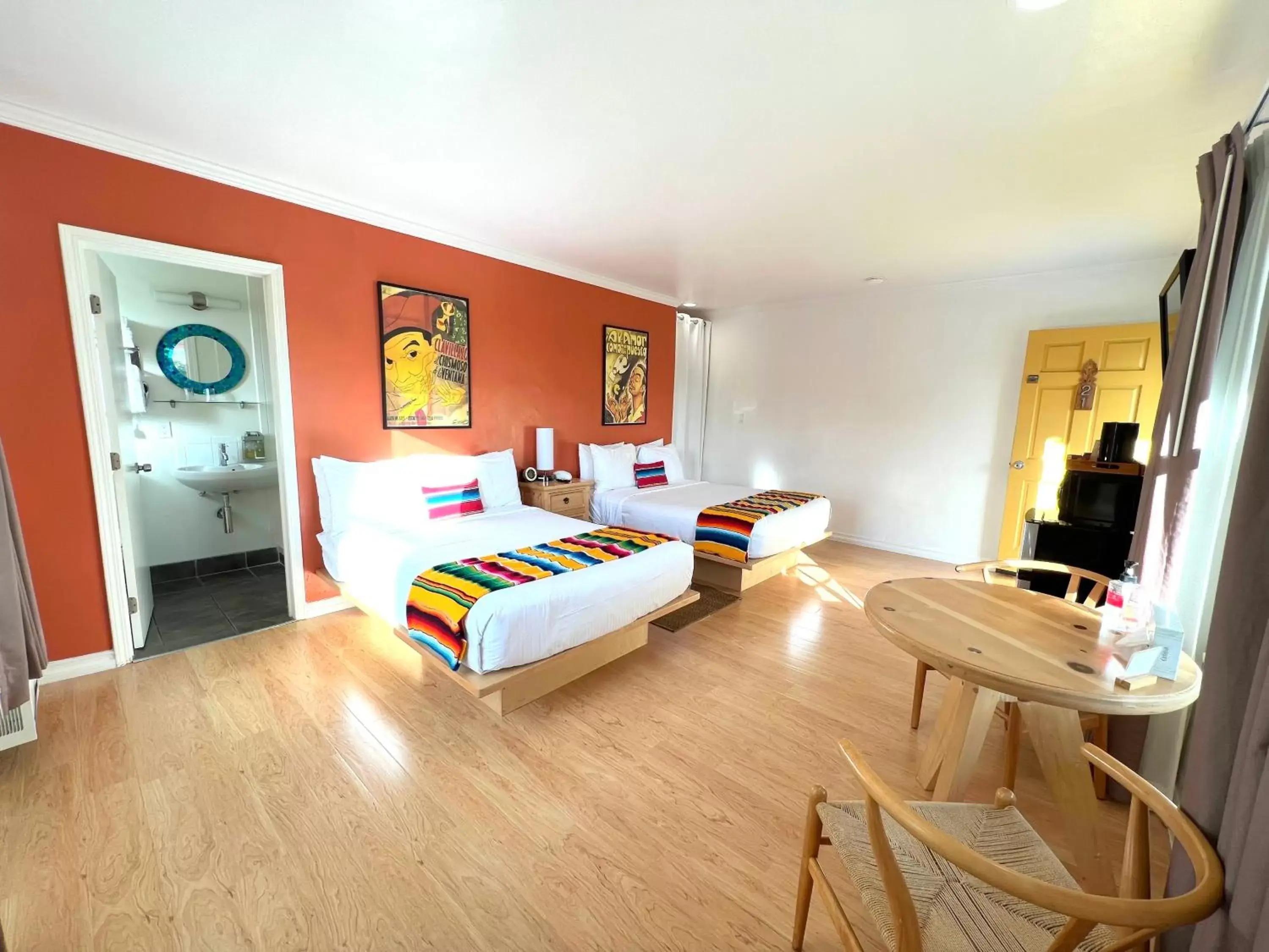 Double Room with Two Double Beds in Agave Inn Double Room with Two Double Beds in Agave Inn