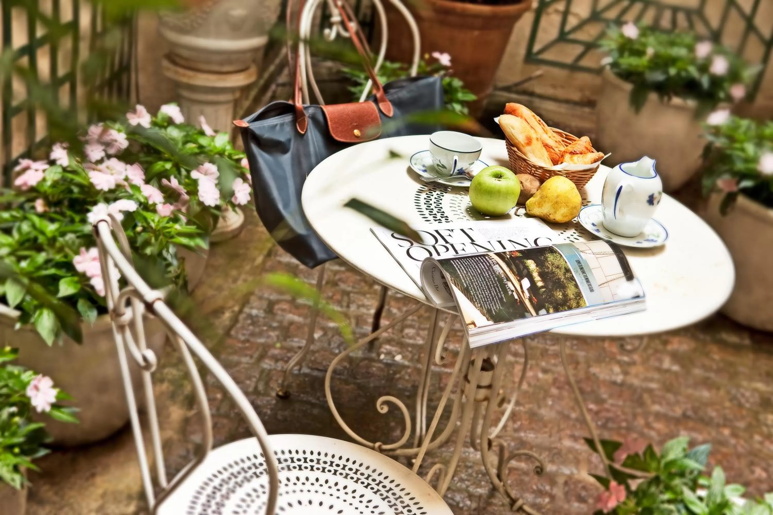 Patio in Relais Du Louvre