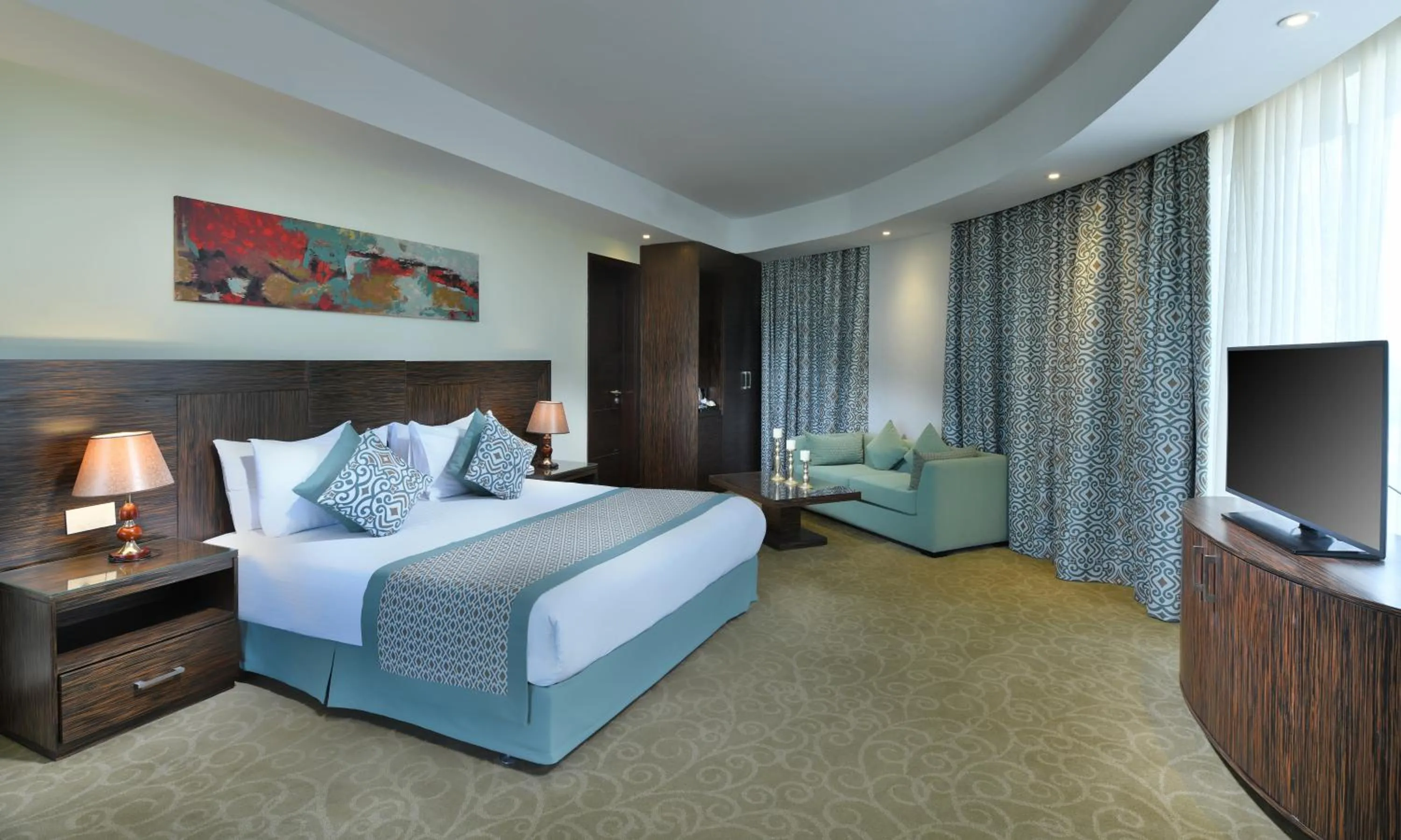 Bed in Tolip El Forsan Hotel