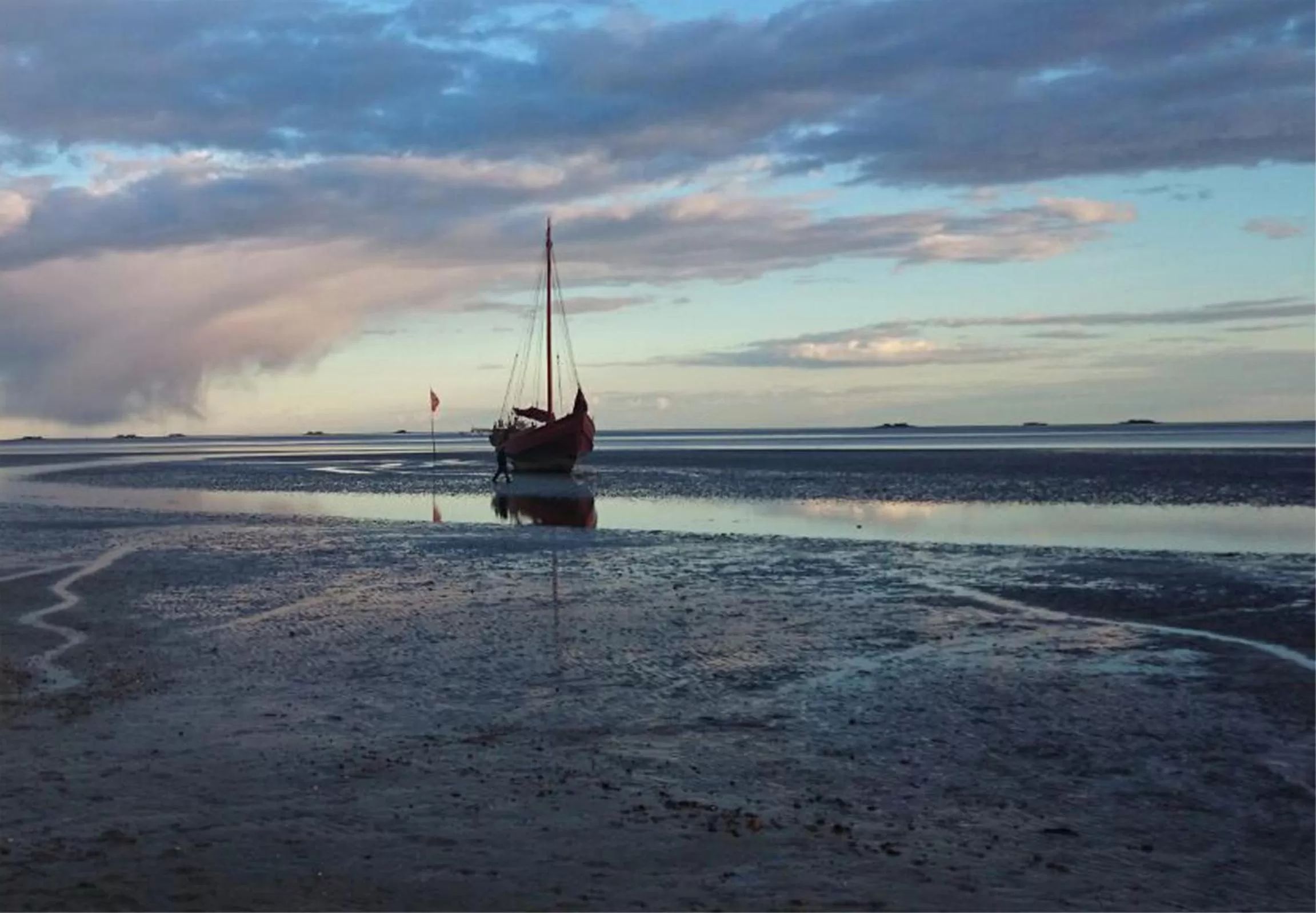 Beach in Duus Hotel garni