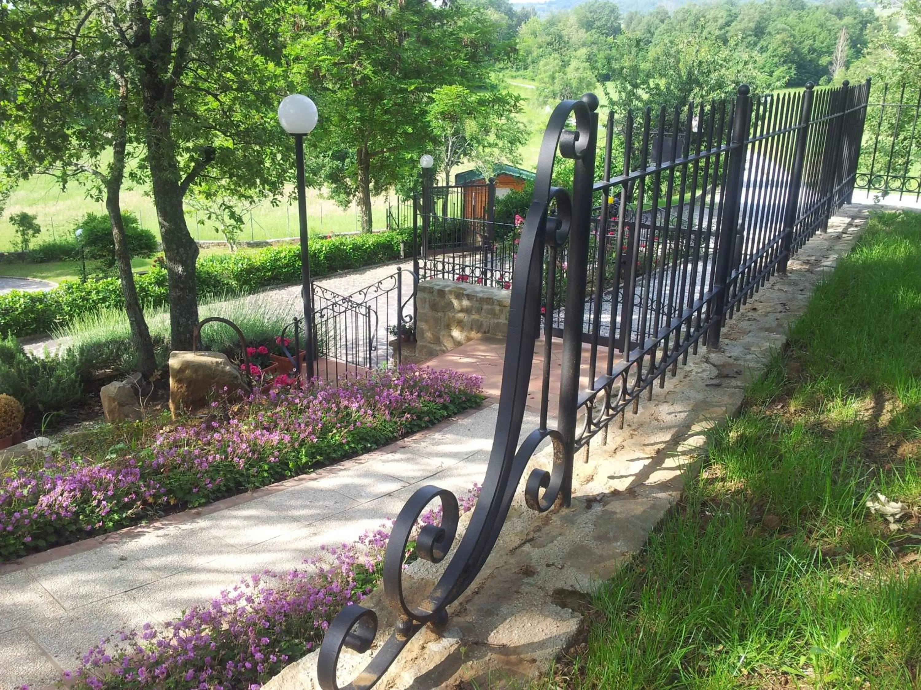 Garden in B&B La Valle