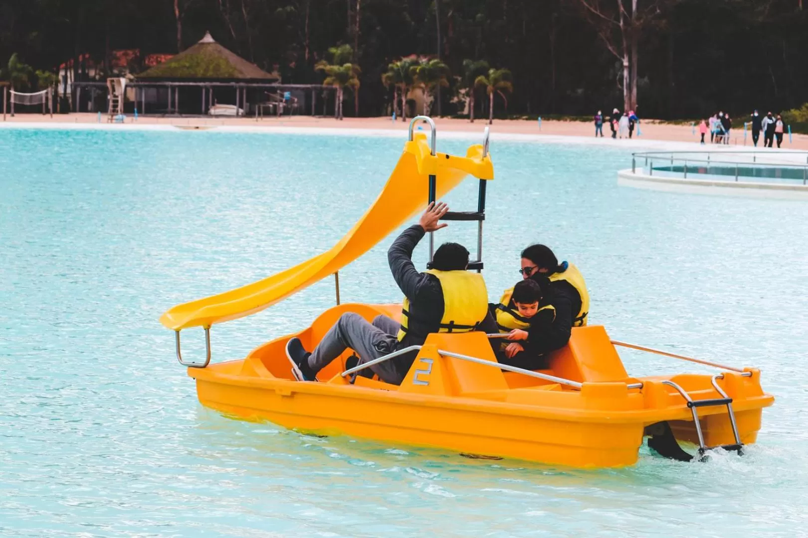 Canoeing in Solanas Green Park Spa & Resort