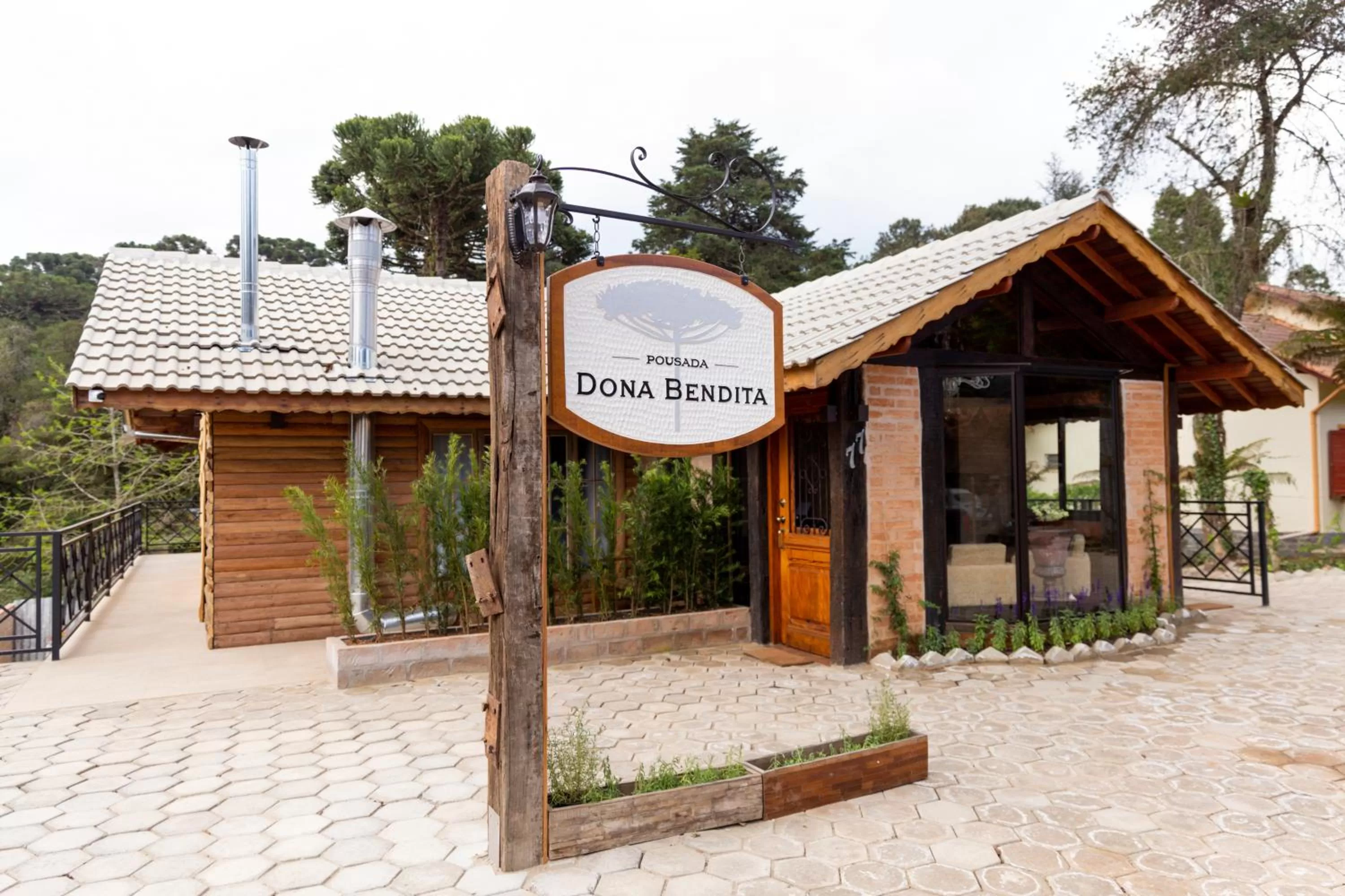 Facade/entrance in Pousada Dona Bendita