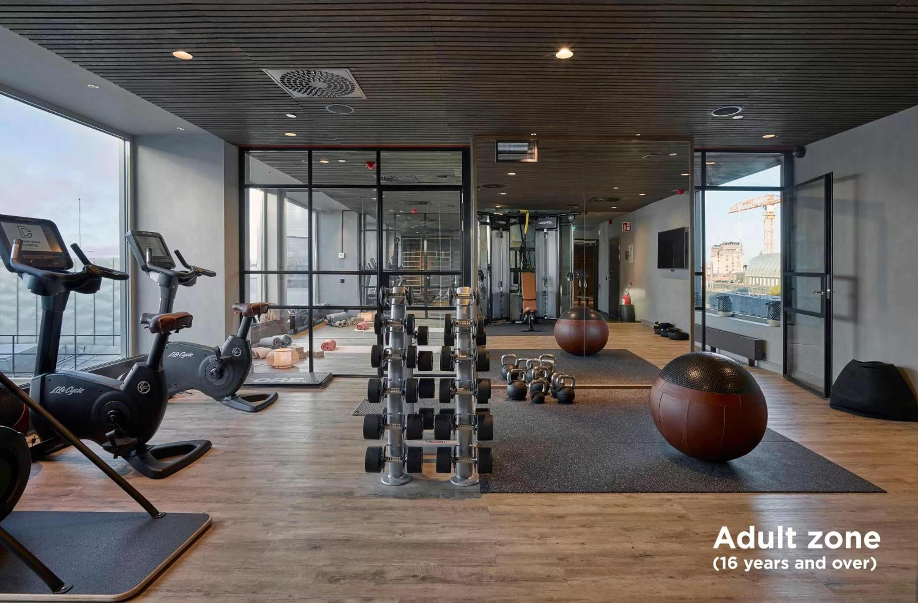 Fitness centre/facilities in Downtown Camper by Scandic