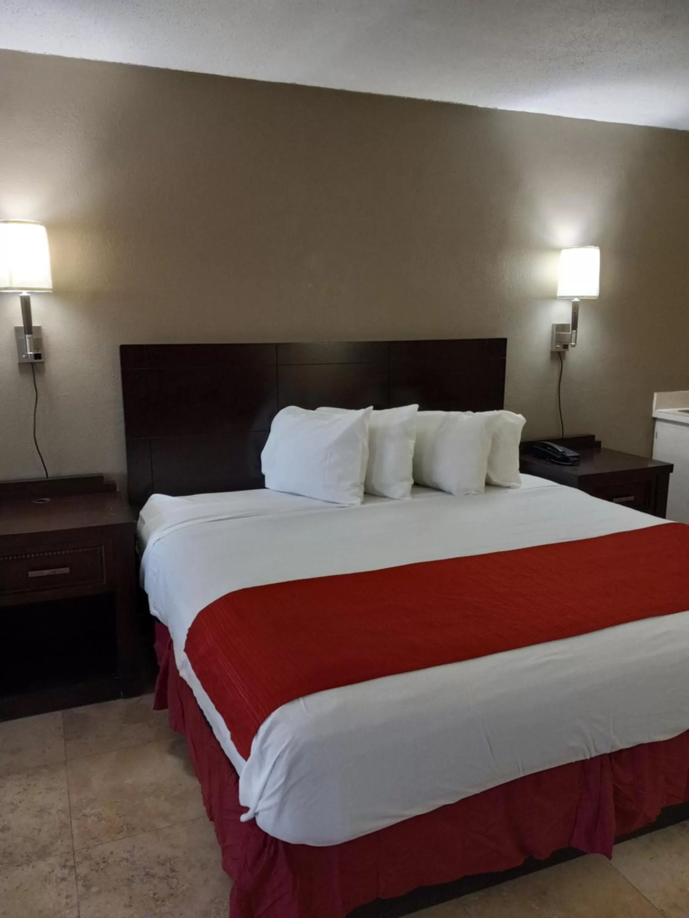 Bed in Holiday Hotel