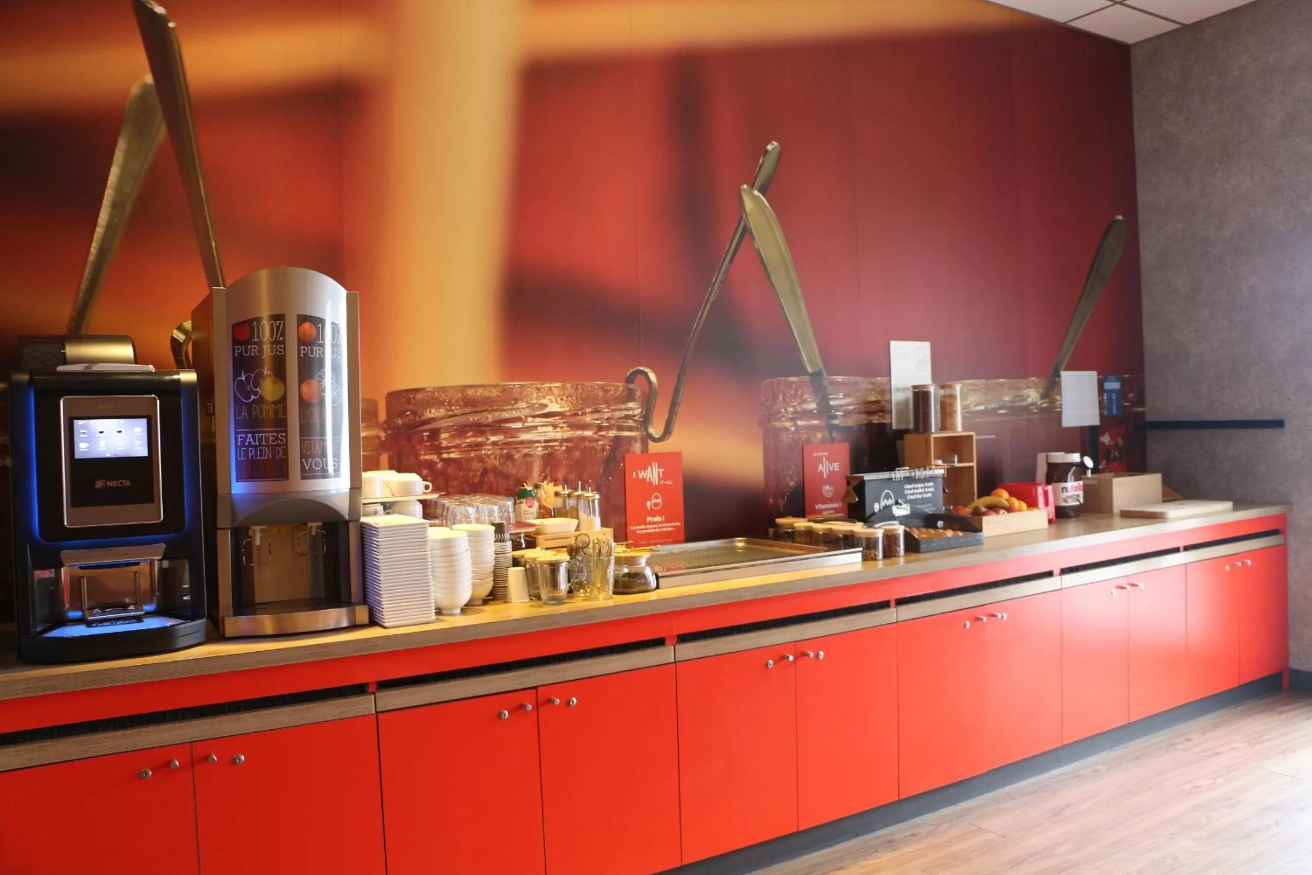 Breakfast in Ibis Agen Centre Gare