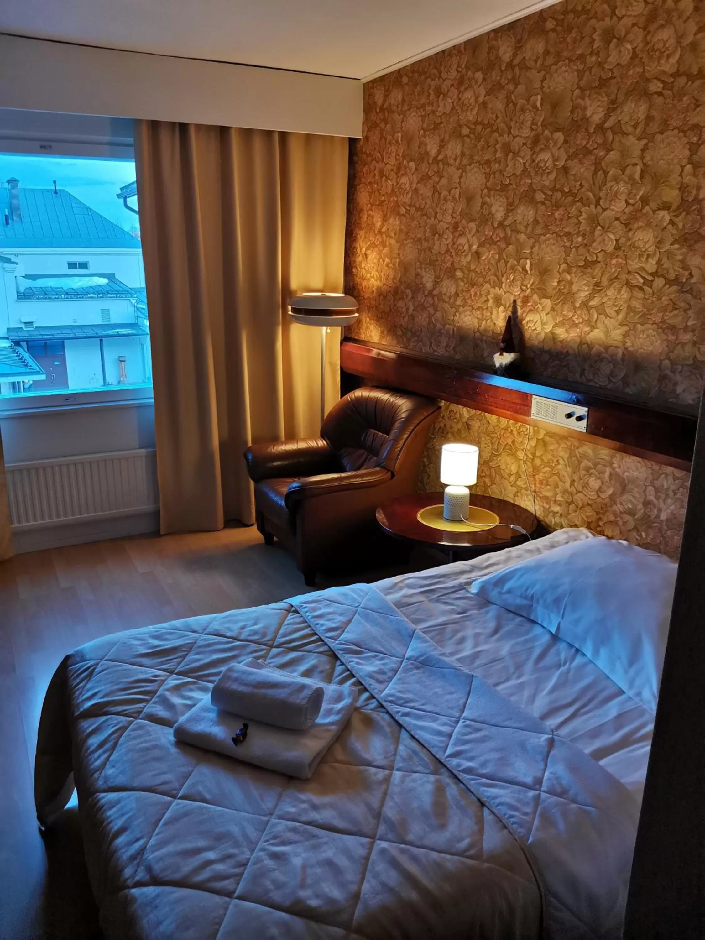 Photo of the whole room, Bed in Hotel Kemijärvi