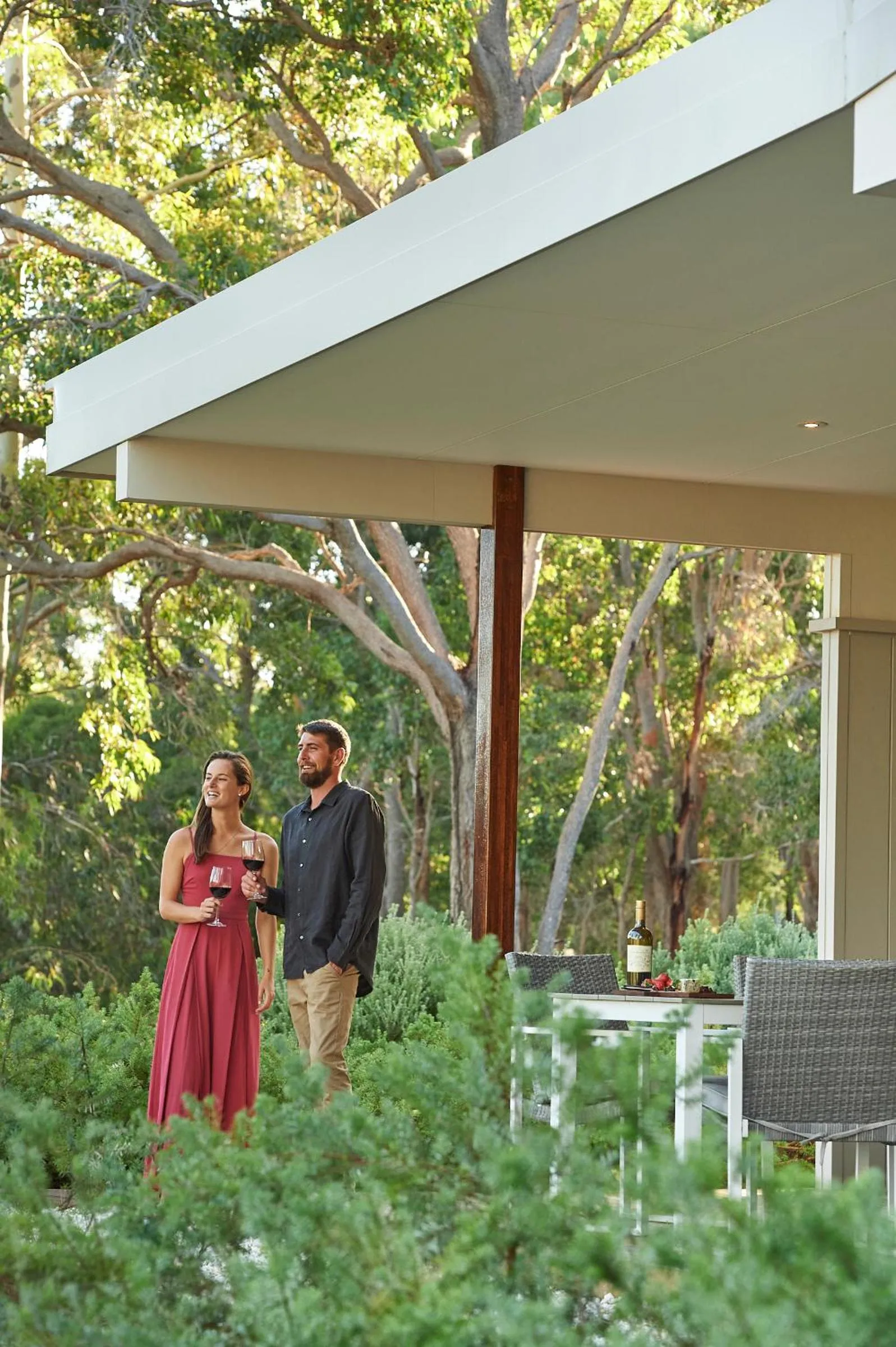 Natural landscape in Eight Willows Retreat