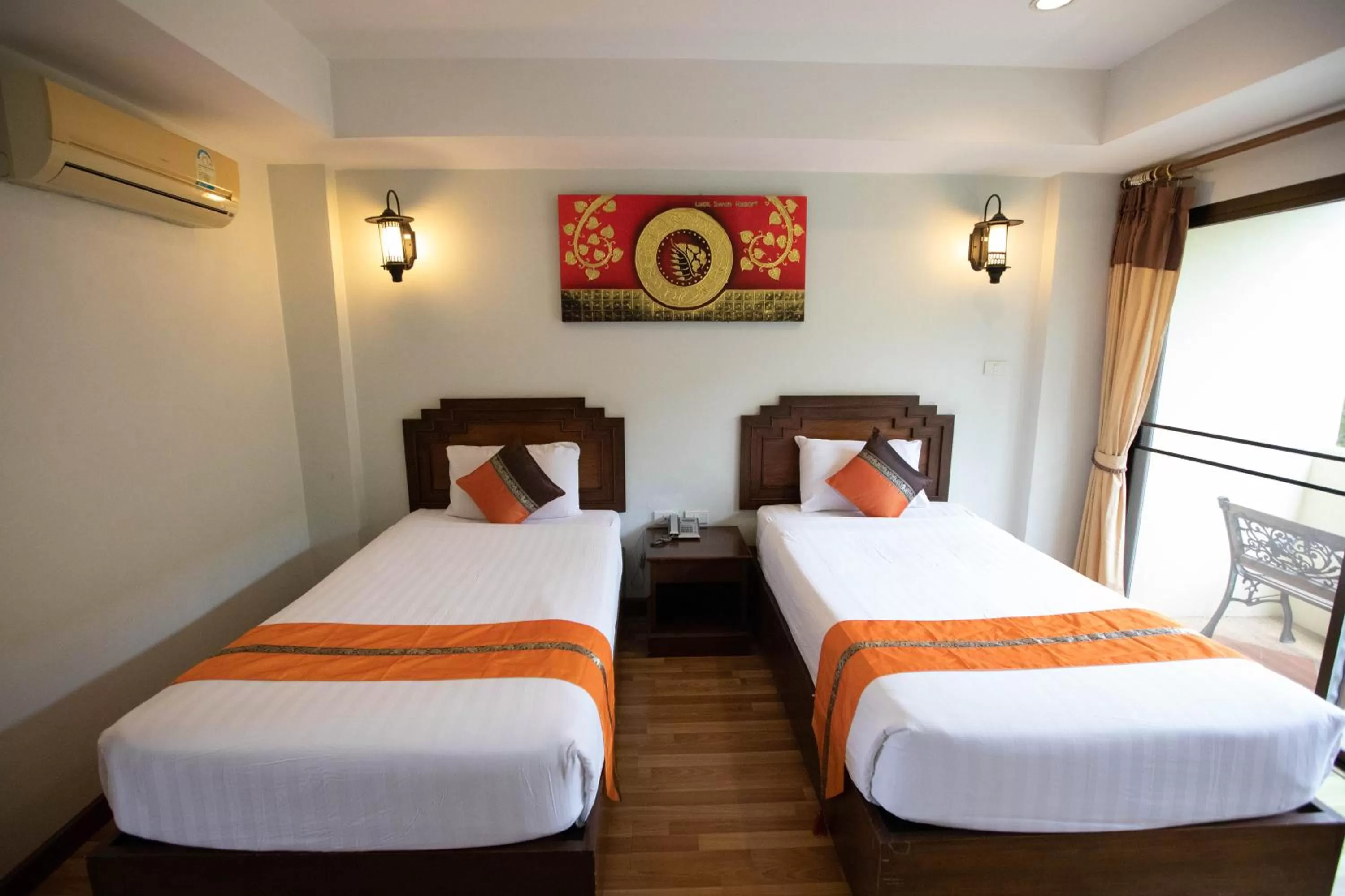 Bed in Luckswan Resort Chiang Rai - SHA Extra Plus