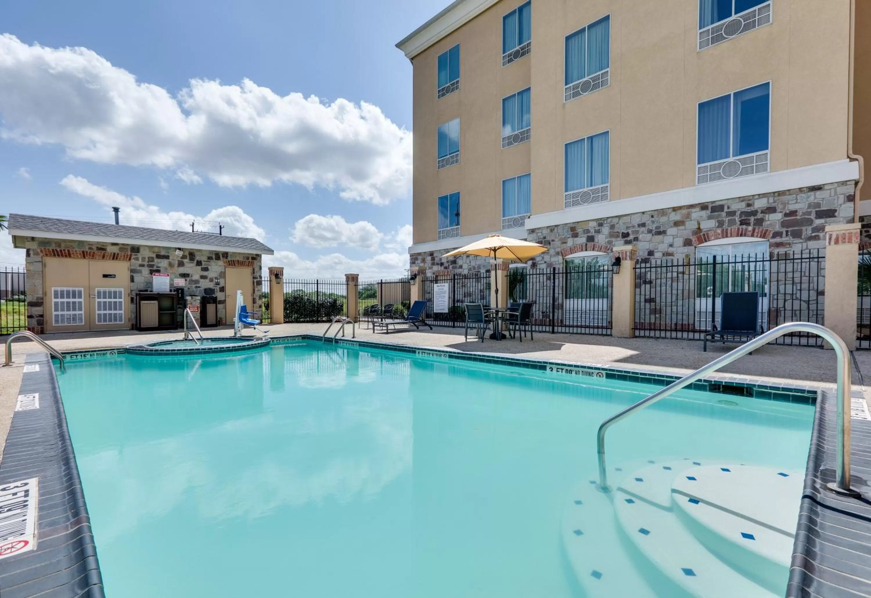 Swimming pool in Holiday Inn Express & Suites San Antonio - Brooks City Base by IHG