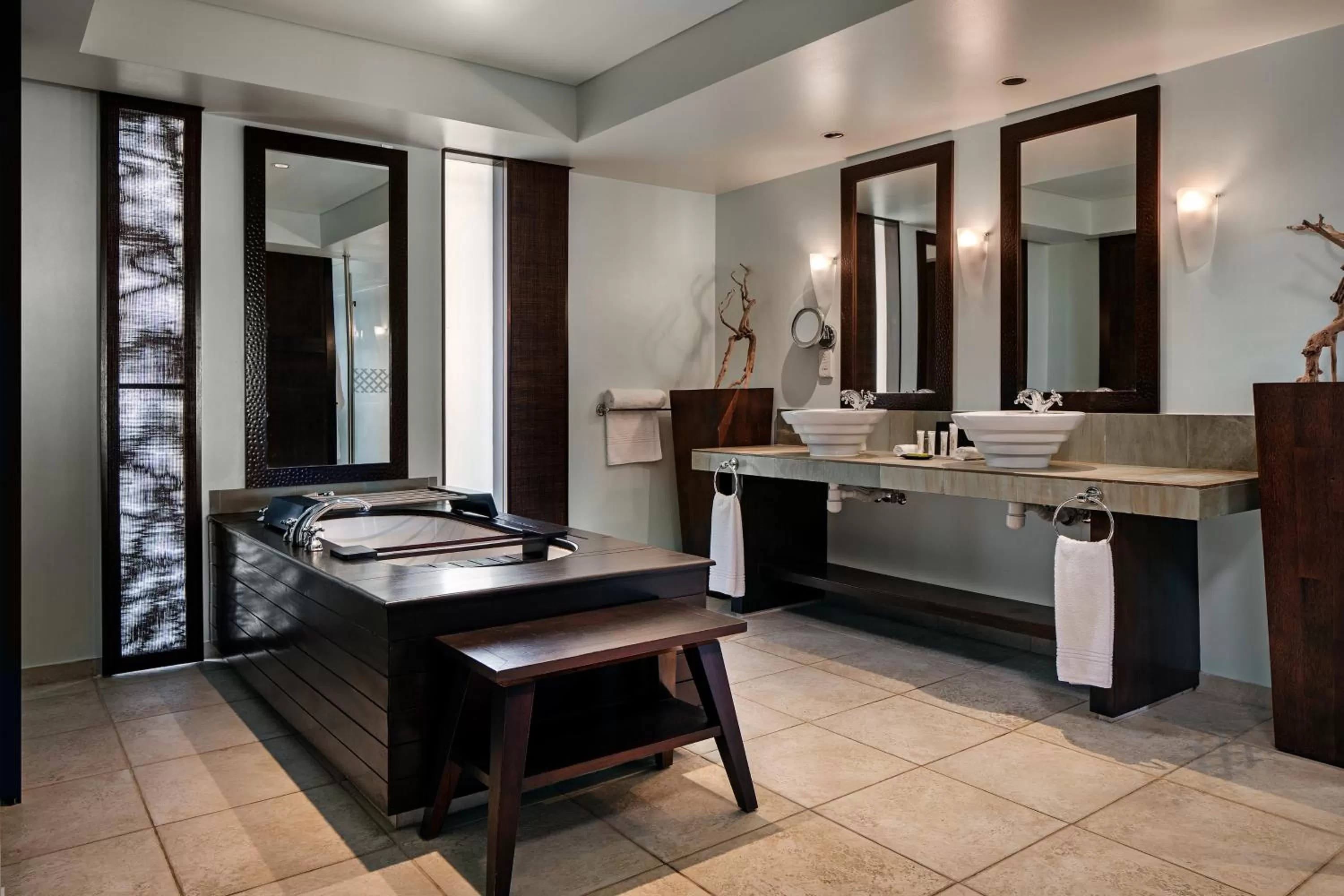 Bathroom in Fisherman's Cove Resort - closed for complete renovation - Visit our sister property STORY Seychelles for your stay